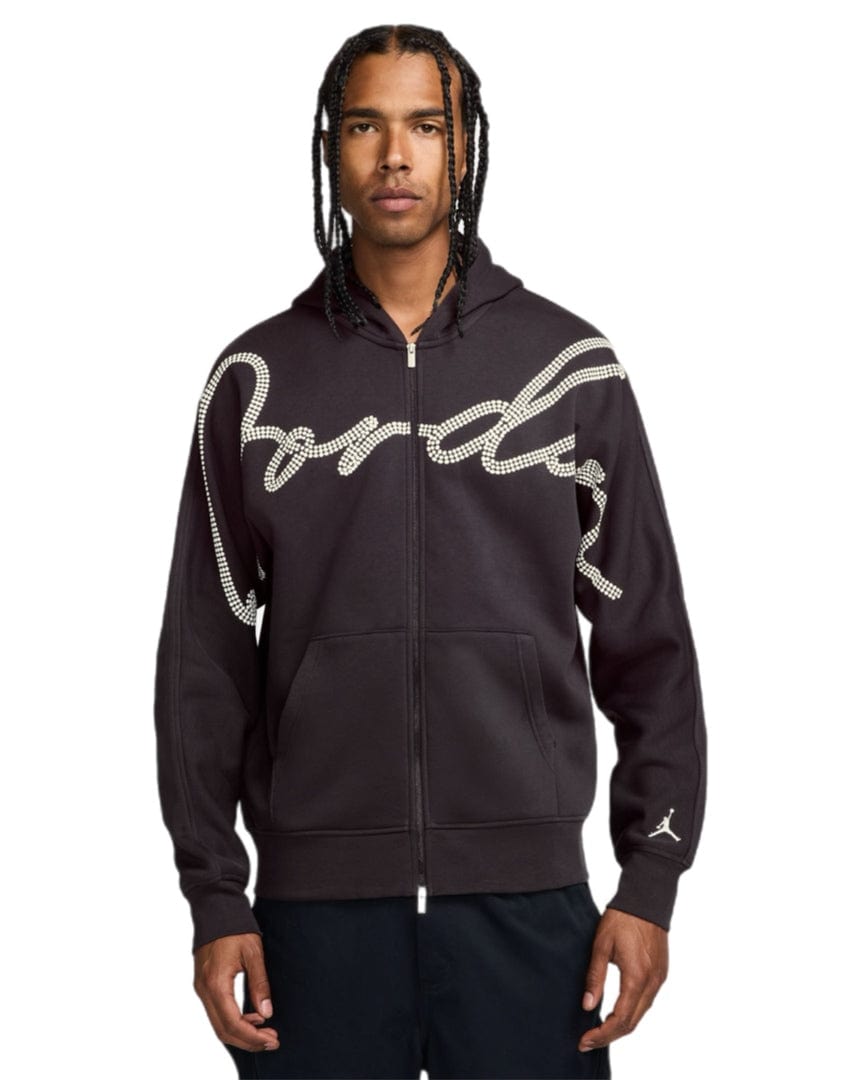 Air Jordan Mid True Blue DQ8426-014 Zip Fleece Hoodie Jordan