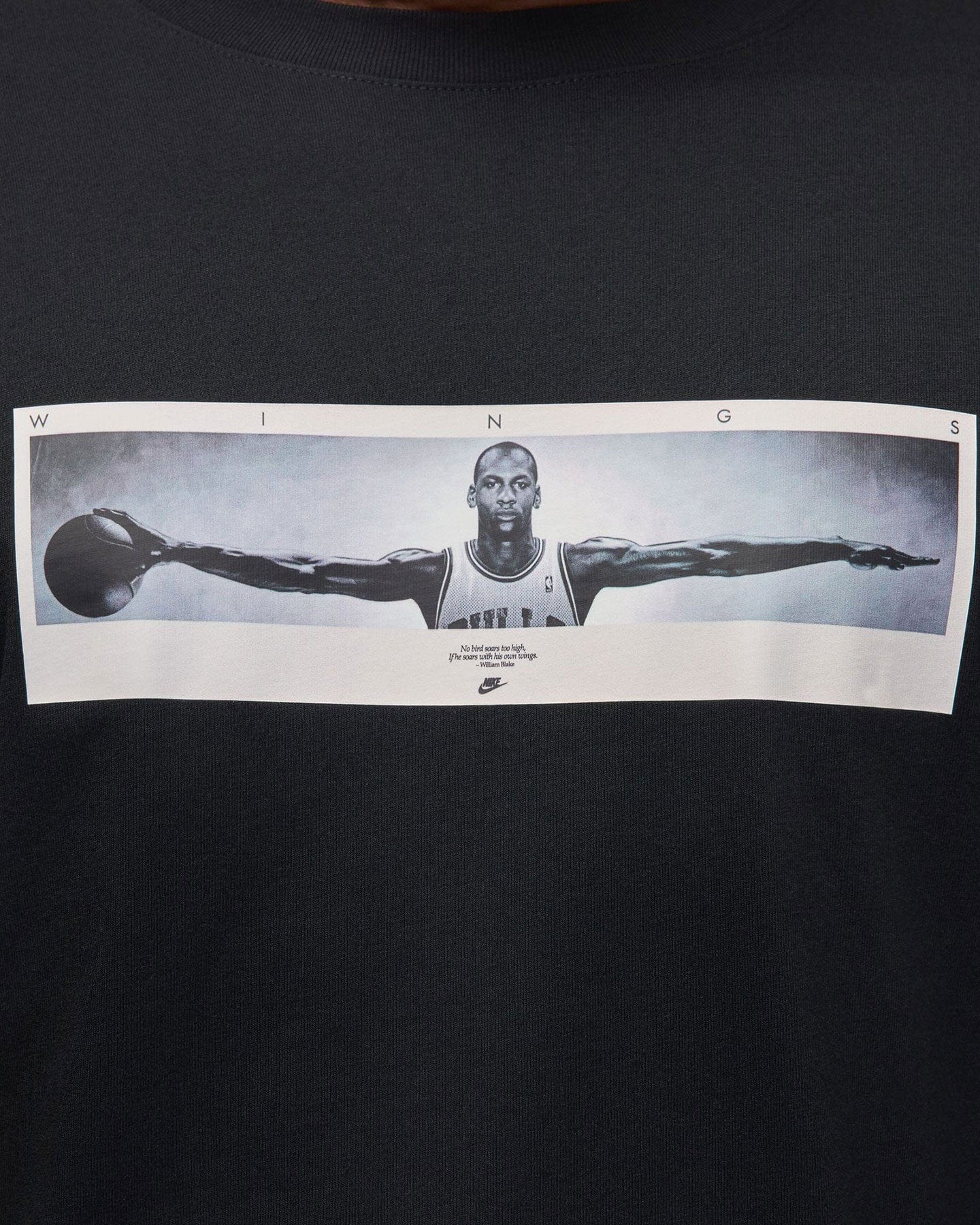Jordan Wings Photo LS Tee - Black - -