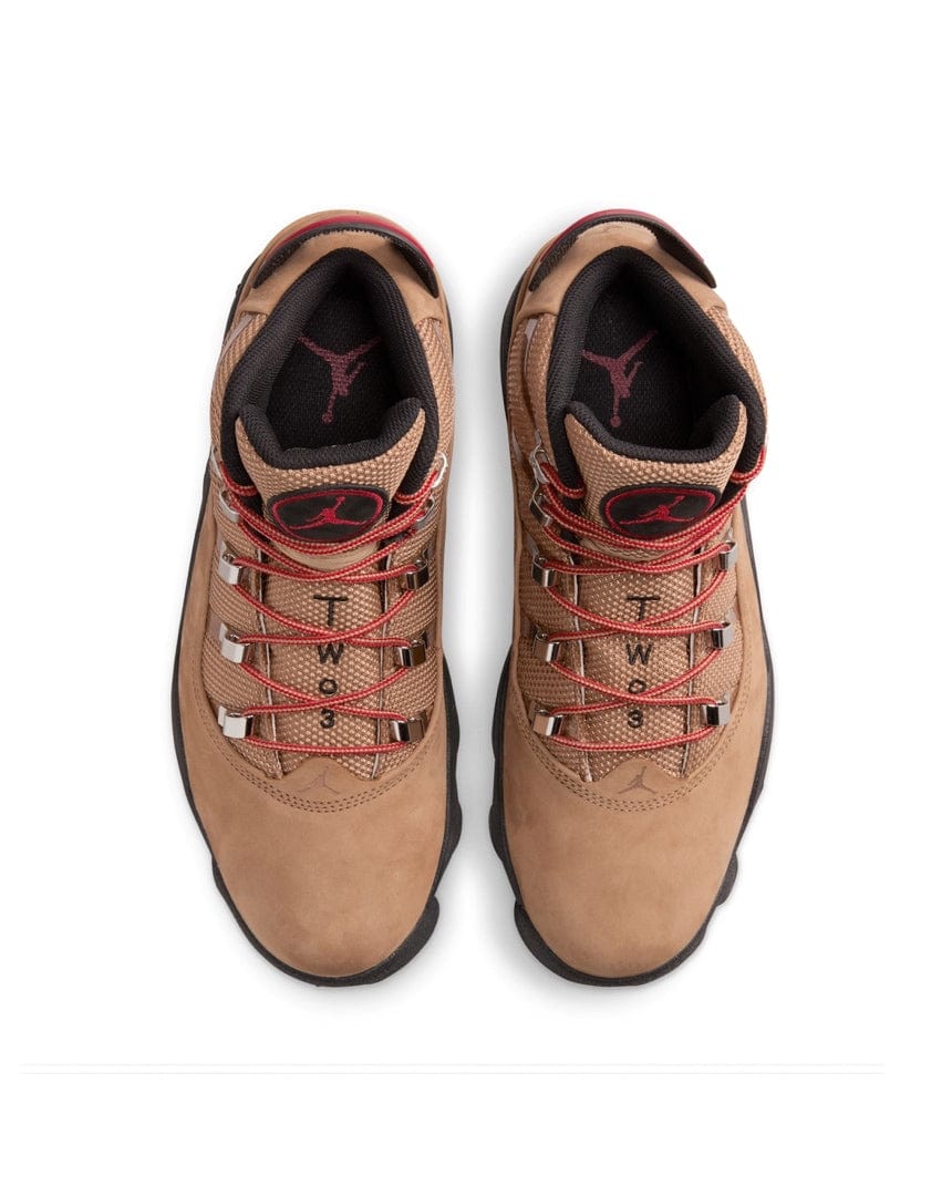 Jordan Winterized 6 Rings - Rocky Tan / Black - Varsity Red - -