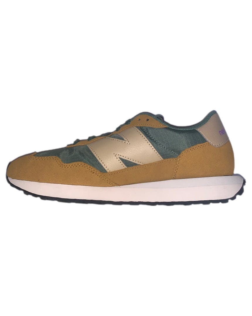 New Balance 237 - Green / Tan / Cream - -