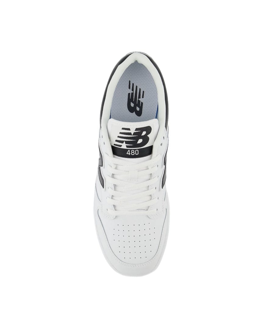 New Balance 480 - White / Black - -