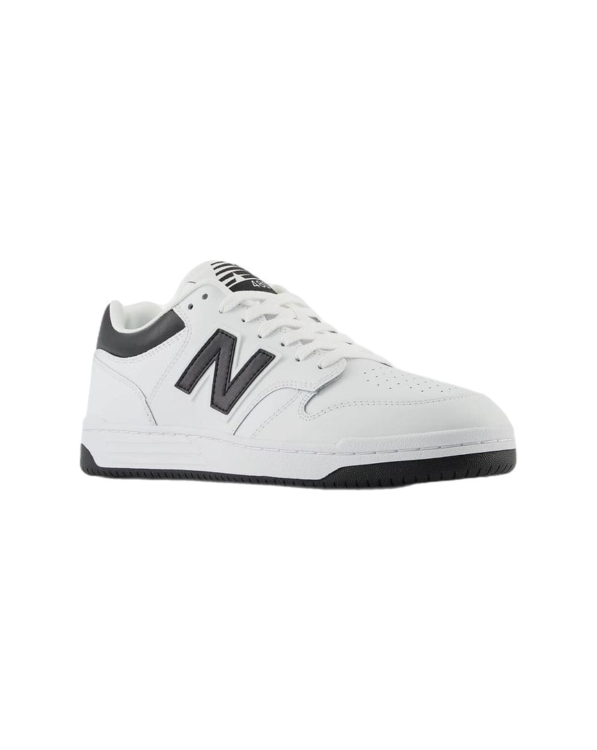 New Balance 480 - White / Black - -
