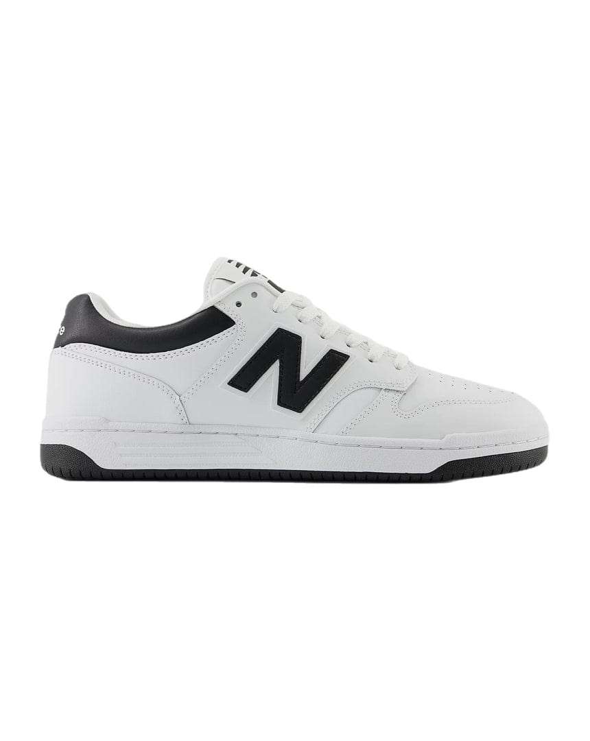 New Balance 480 - White / Black - BB480LBK - 197375683621