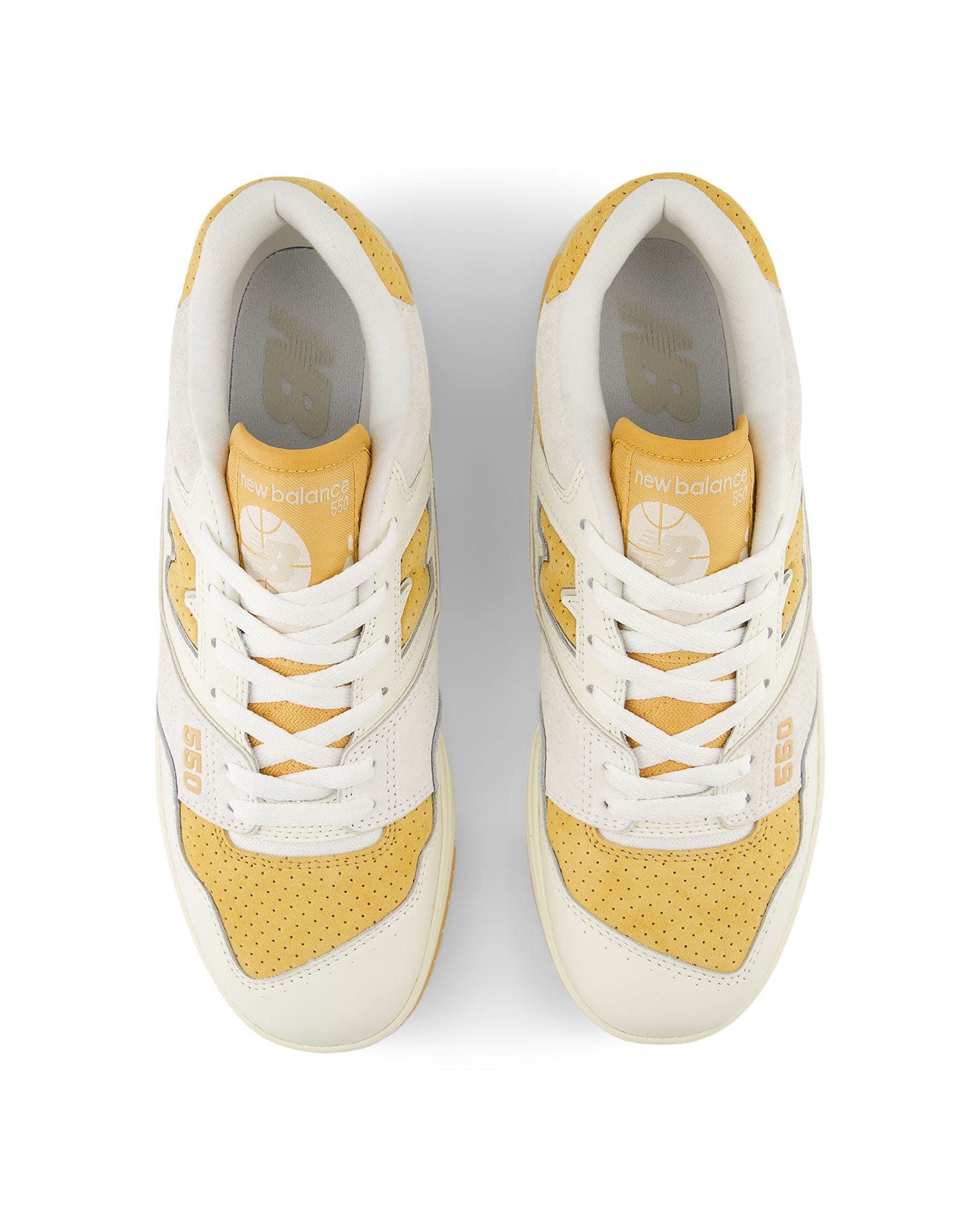 New Balance 550 - White / Orange - -