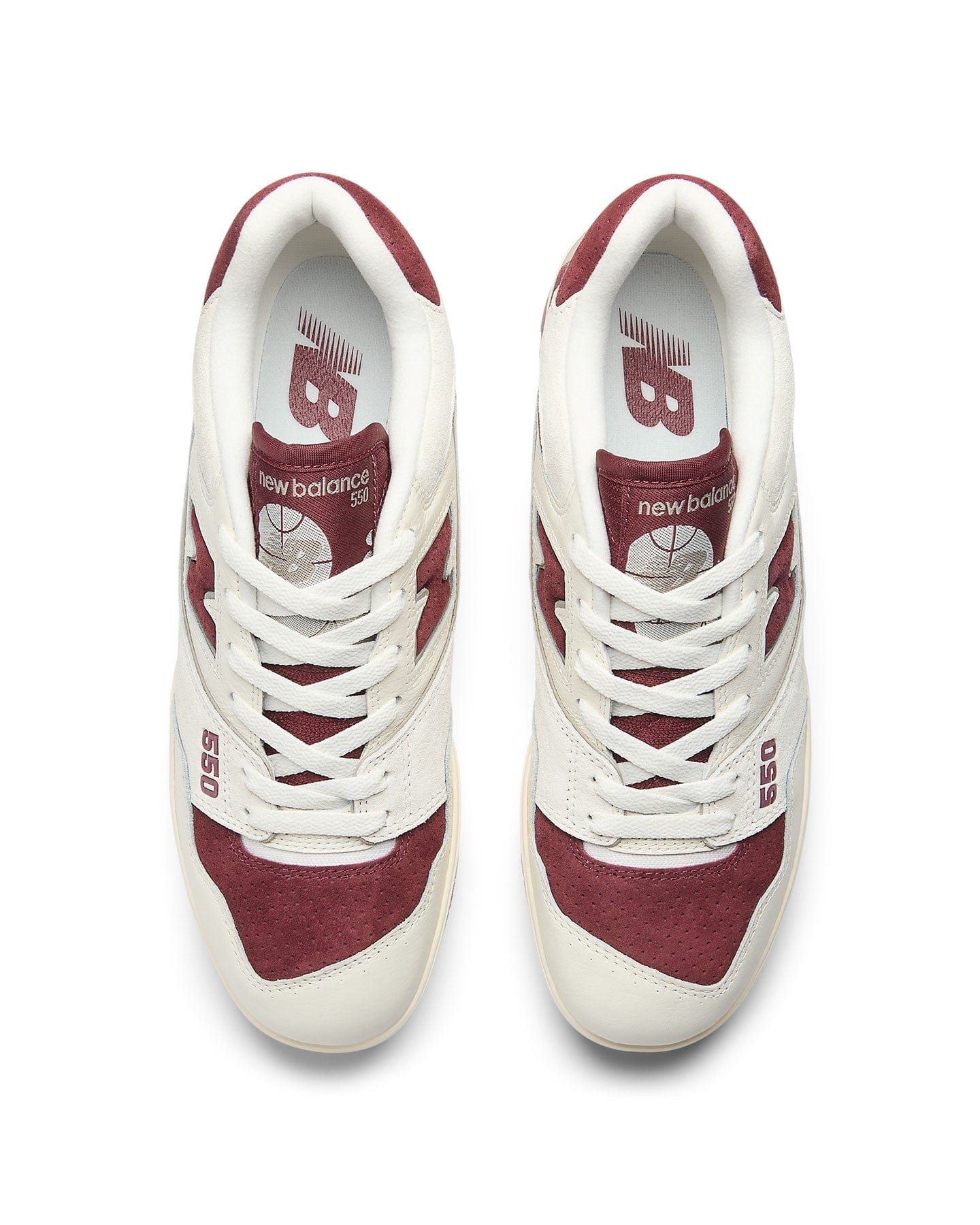 New Balance 550 - White / Red - -