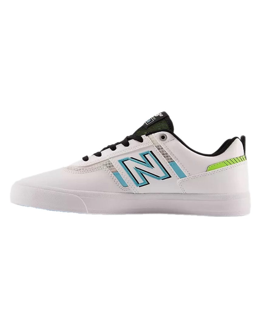 New Balance Numeric 306 Jamie Foy - White / Aqua Sky - -