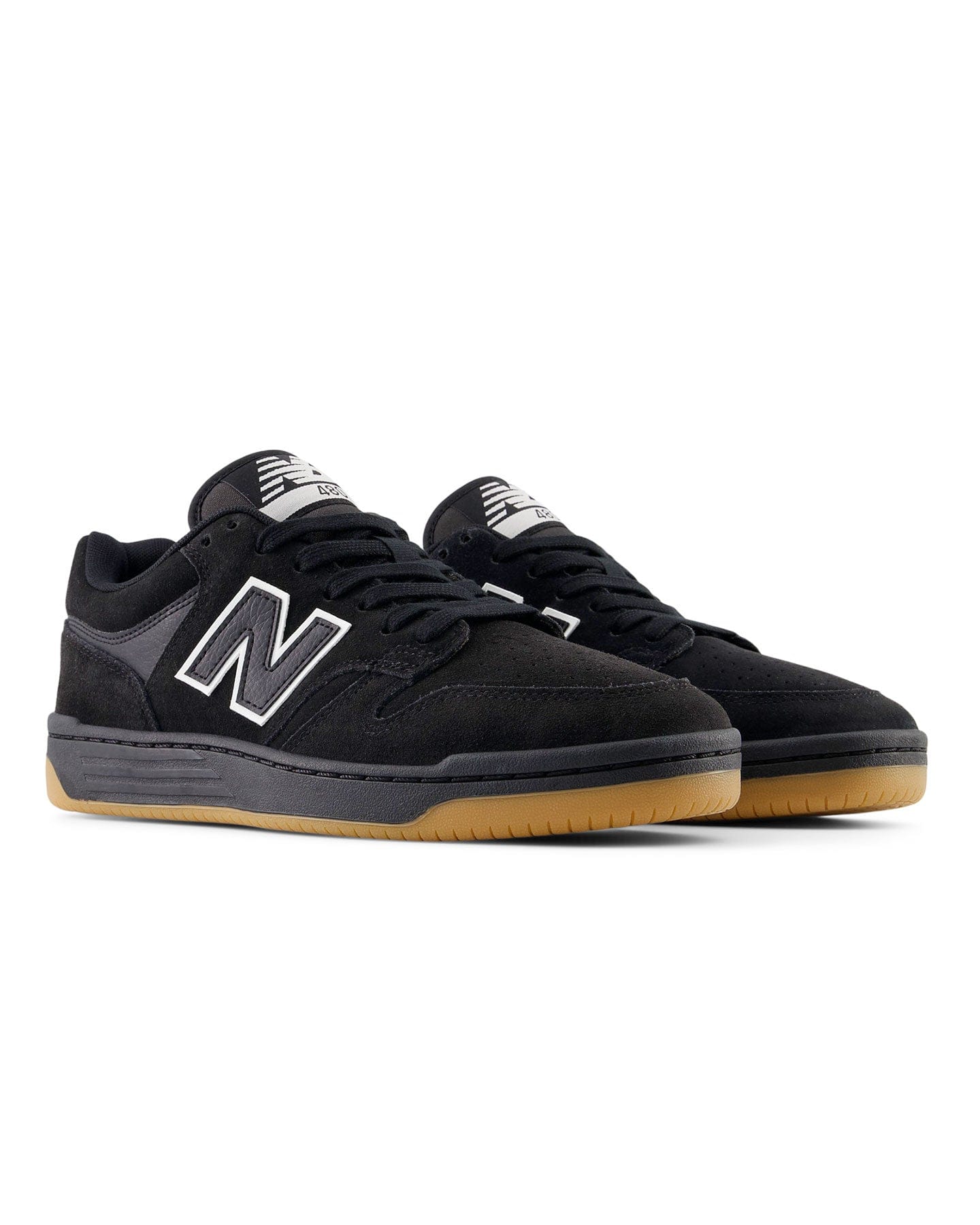 New Balance Numeric 480 - Black / Black - -