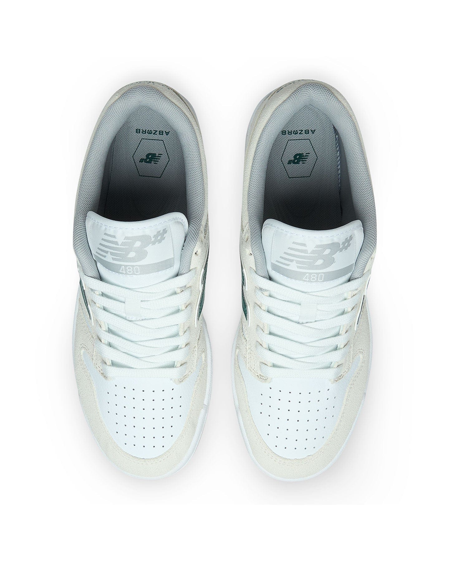 New Balance Numeric 480 - Sea Salt / Vintage Teal - -