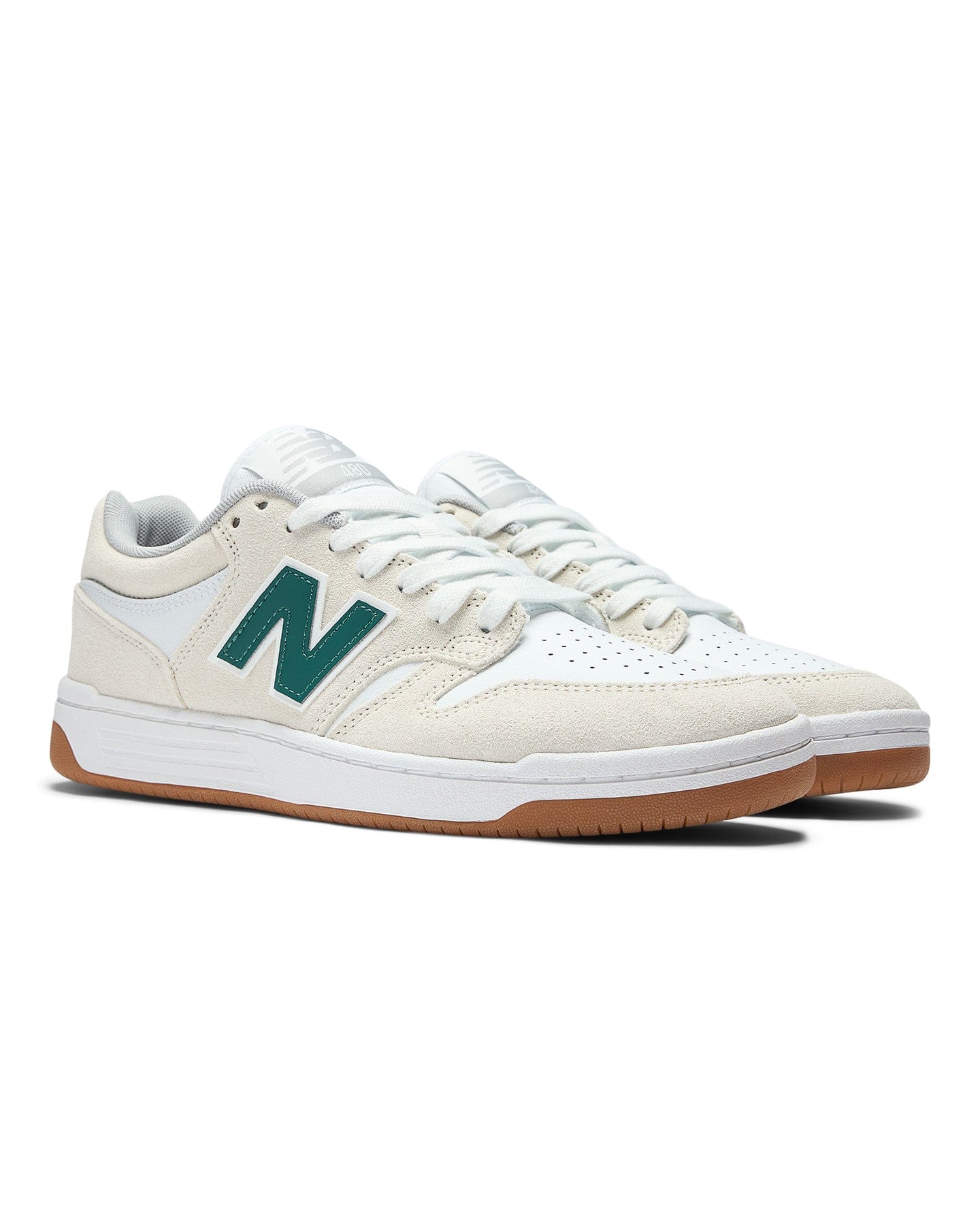 New Balance Numeric 480 - Sea Salt / Vintage Teal - -
