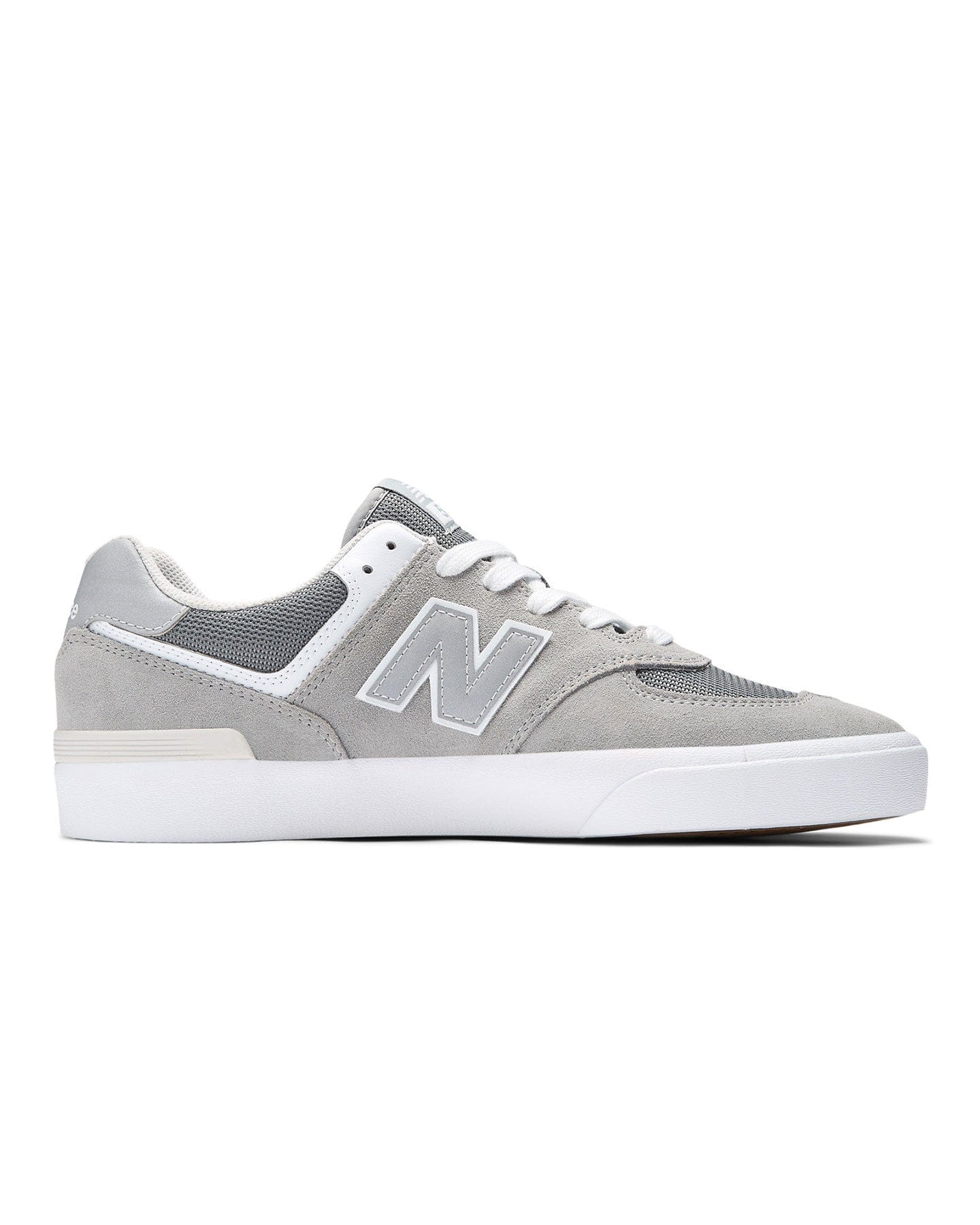 New Balance Numeric 574 WIDE - Grey / White - -