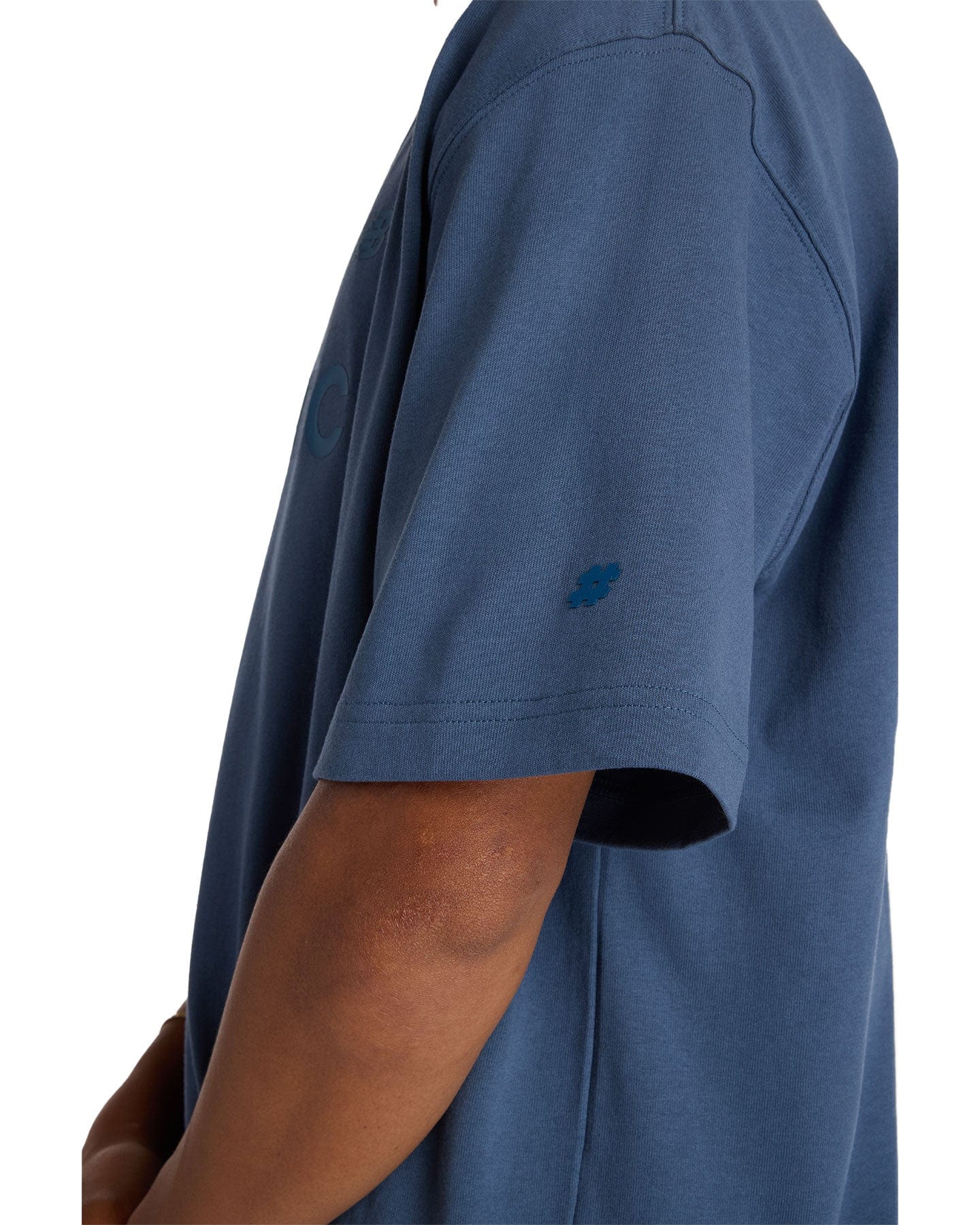 New Balance Numeric Athletic Cotton Tee - Vintage Indigo - -