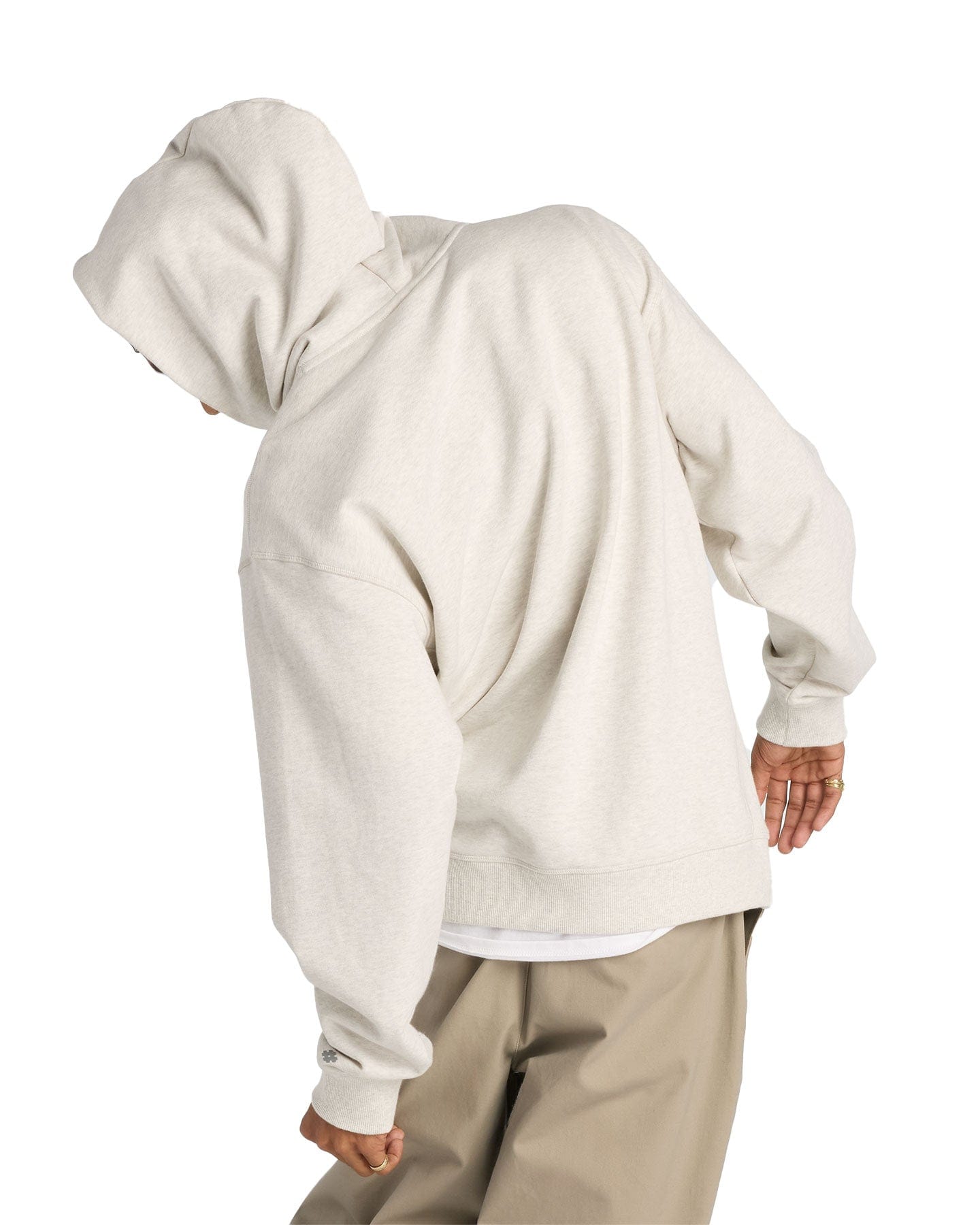 New Balance Numeric Athletic French Terry Hoodie - Oatmeal Heather - -