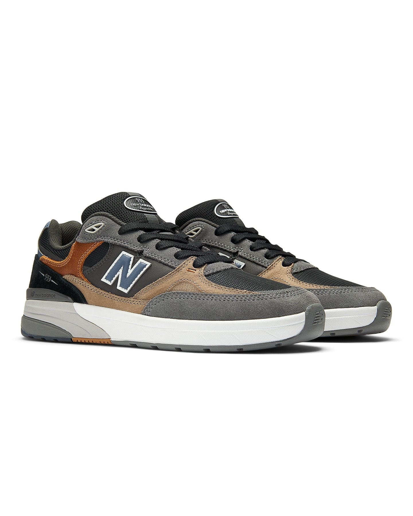 New Balance Numeric Reynolds 933 - Grey / Blue - -