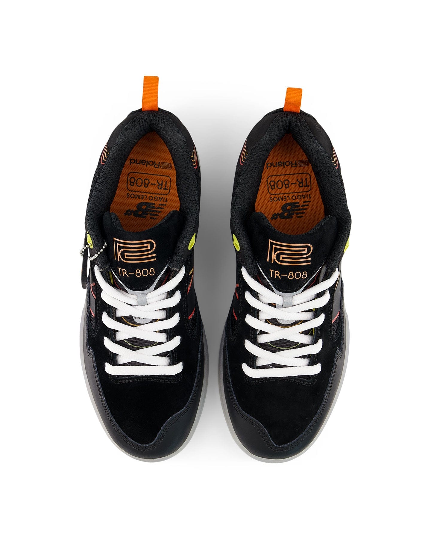 New Balance Numeric Tiago x Roland 808 Lite - Black / Orange - -