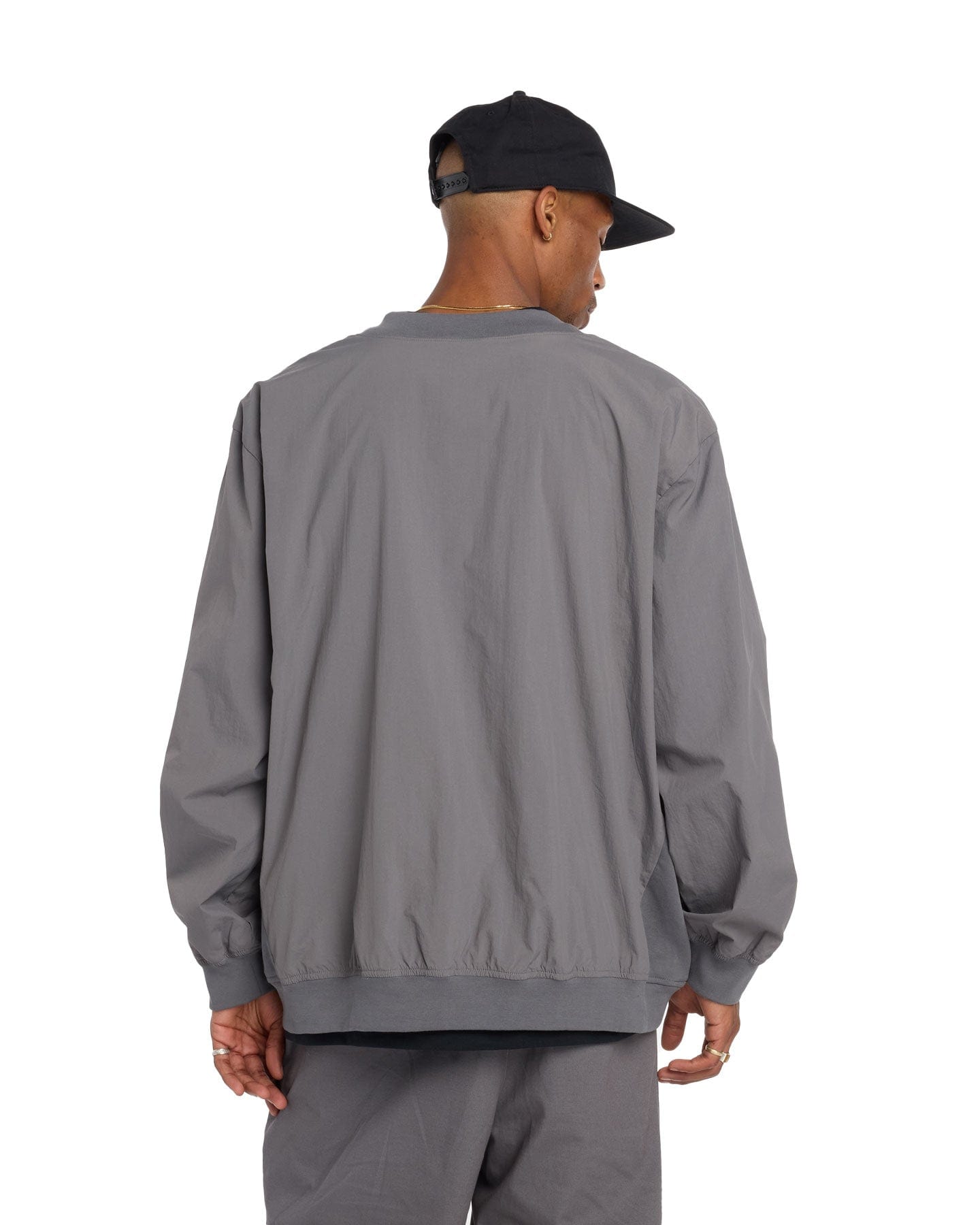 New Balance Numeric Woven Crew - Castlerock - -