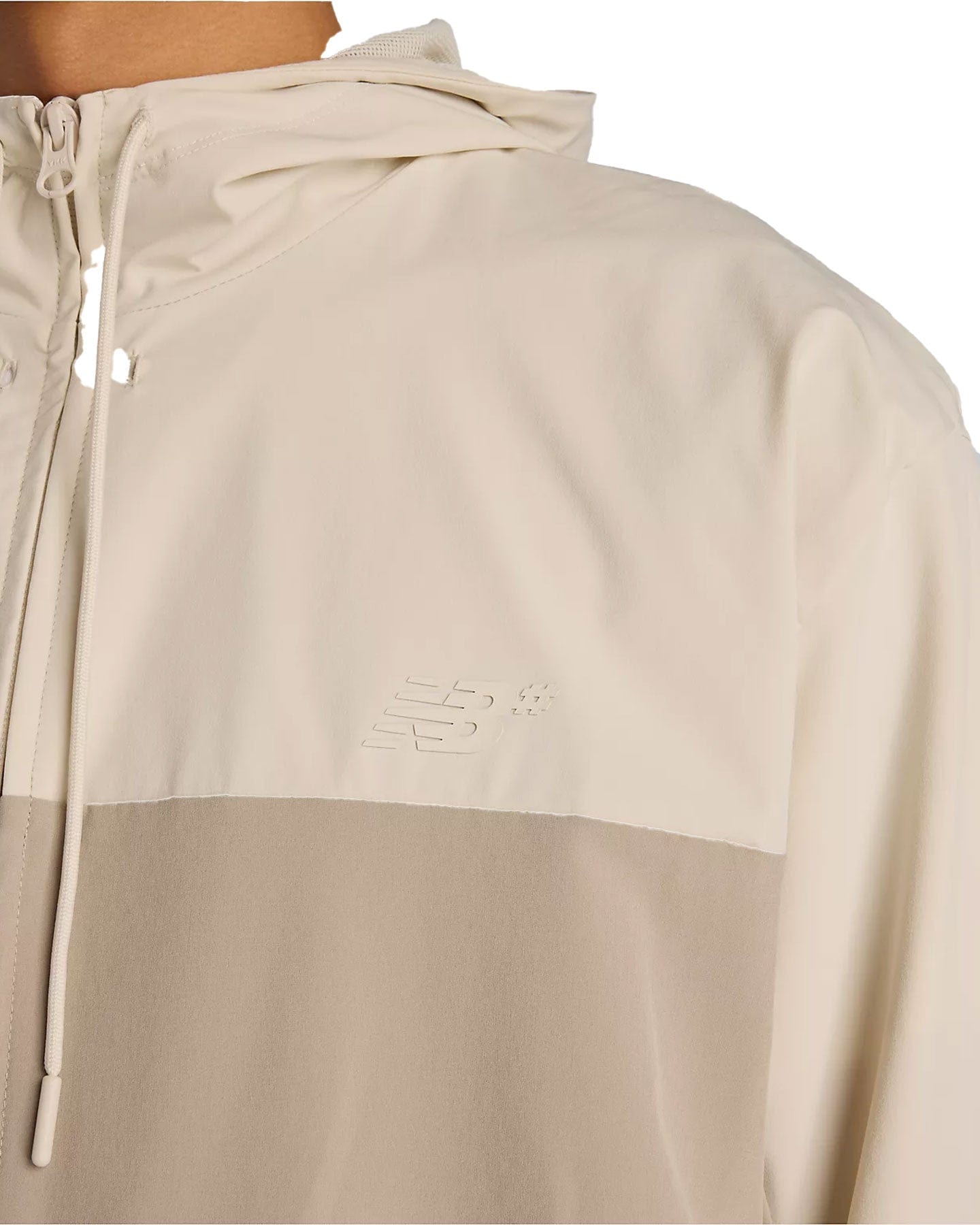 New Balance Numeric Woven Full Zip Jacket - Arid Stone - -