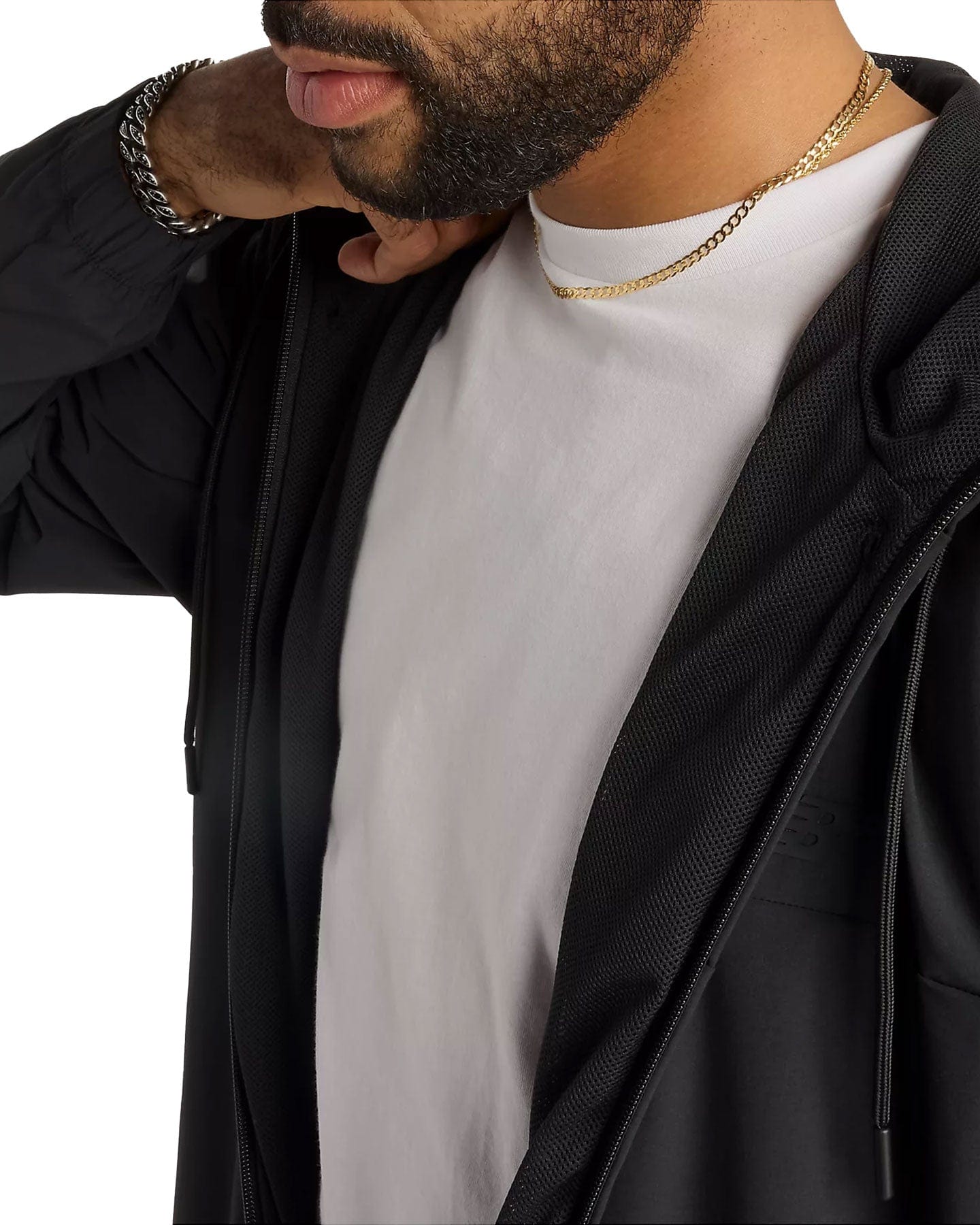 New Balance Numeric Woven Full Zip Jacket - Black - -