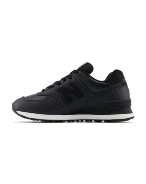 New Balance Women's 574 - Black / Black - -