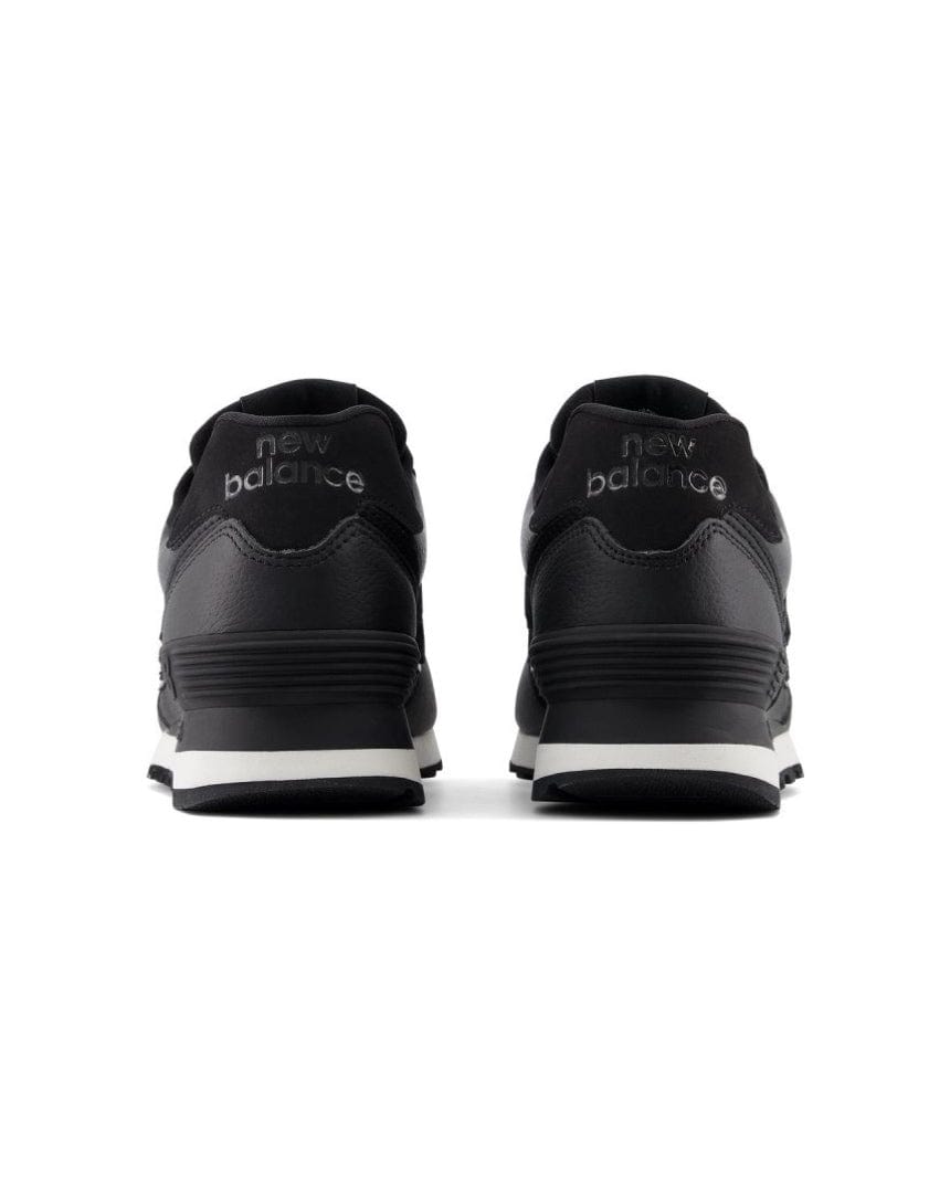 New Balance Women's 574 - Black / Black - -