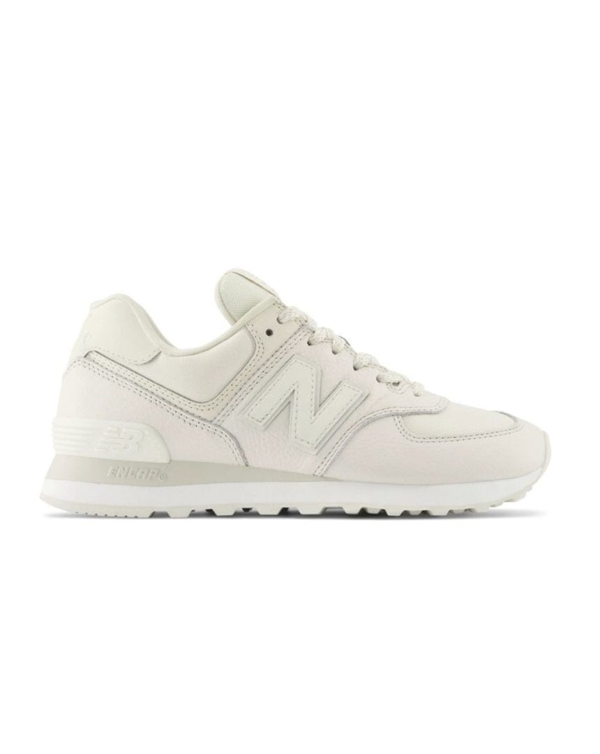 New Balance Women's 574 - Triple White - WL574IR2 - 196941299167