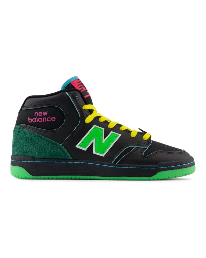 New Balance x Natas Kaupas 480 High - Black / Green - NM480HSN - 197966866587