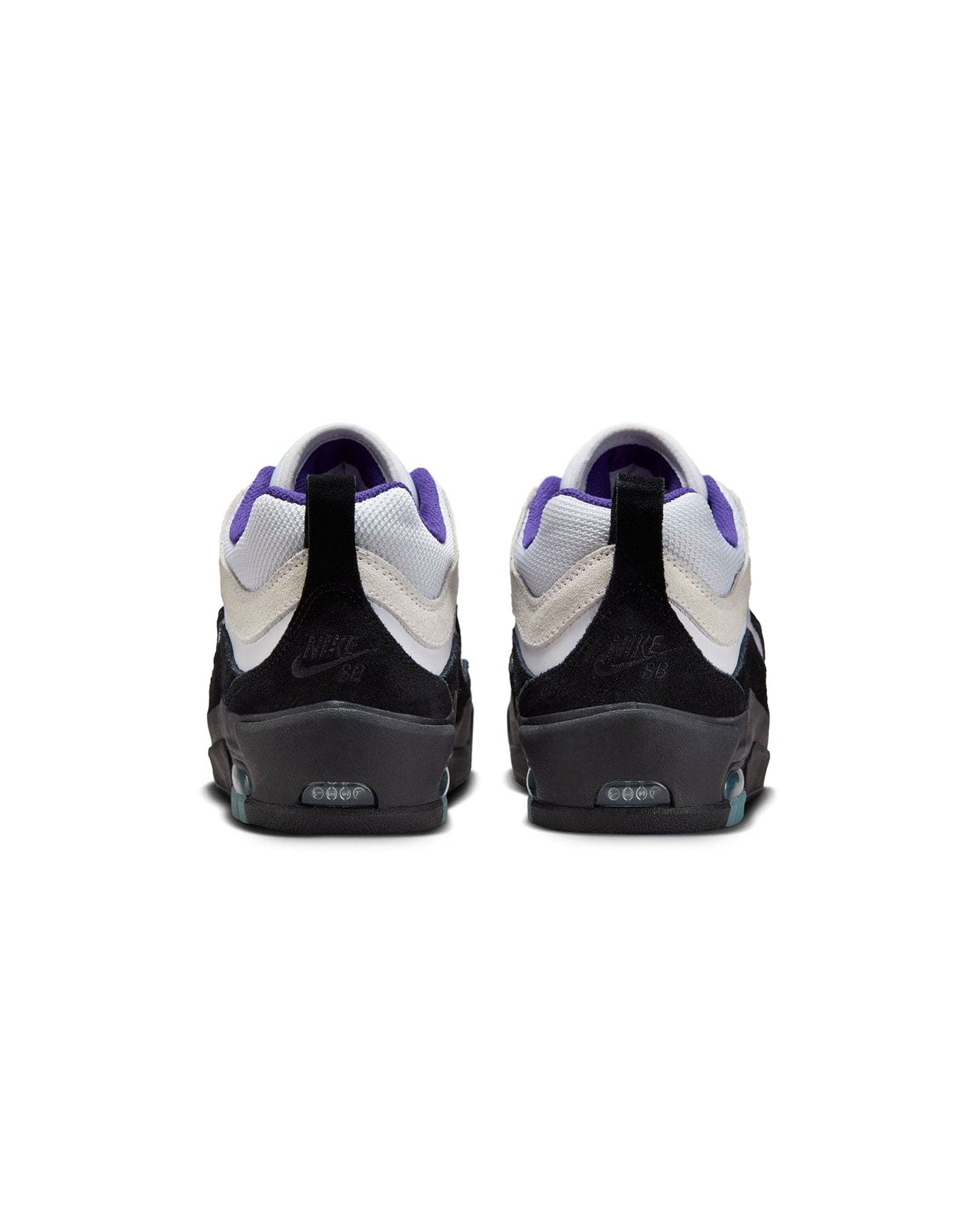 Nike SB Air Max Ishod - White / Black - Court Purple - -
