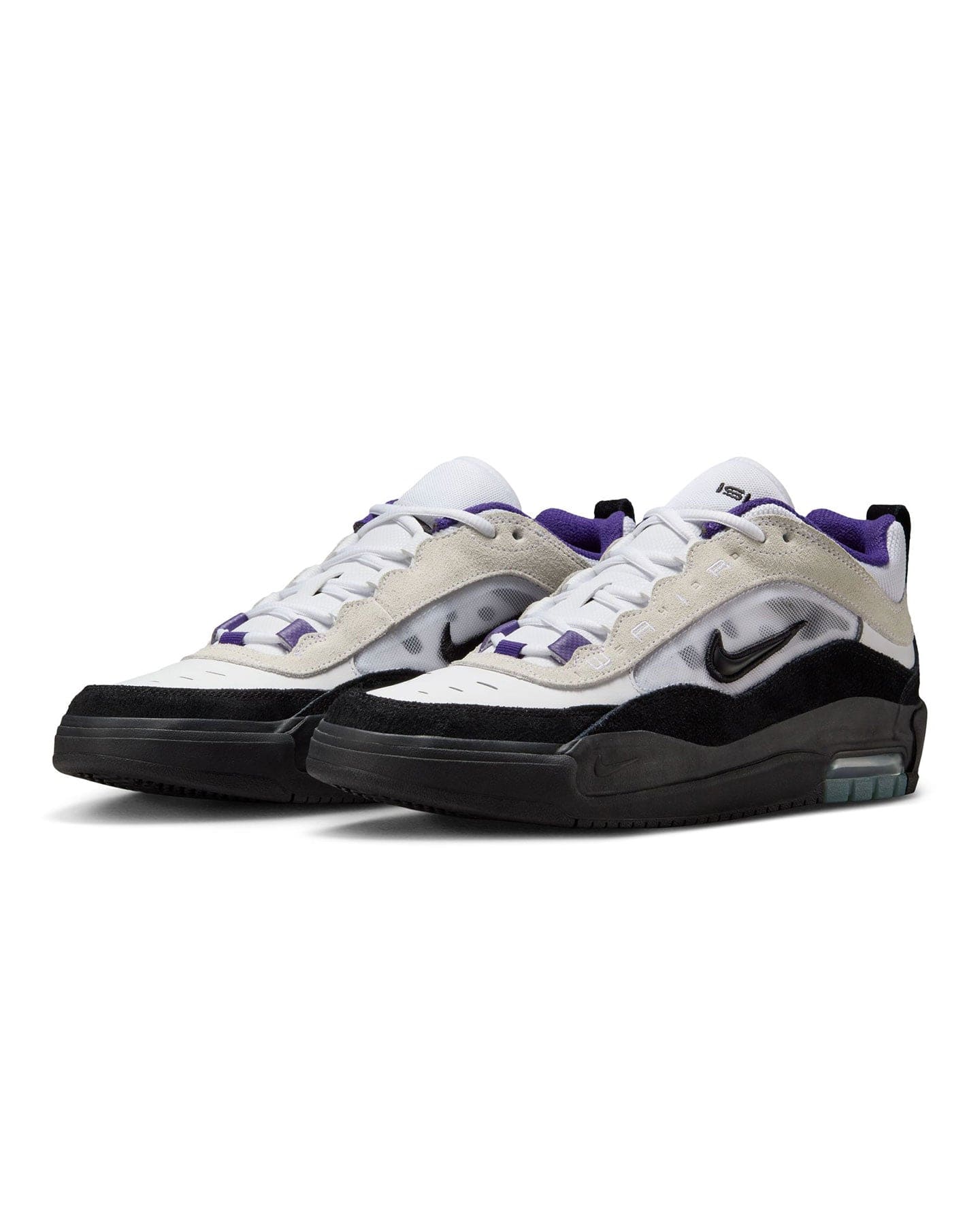 Nike SB Air Max Ishod - White / Black - Court Purple - -
