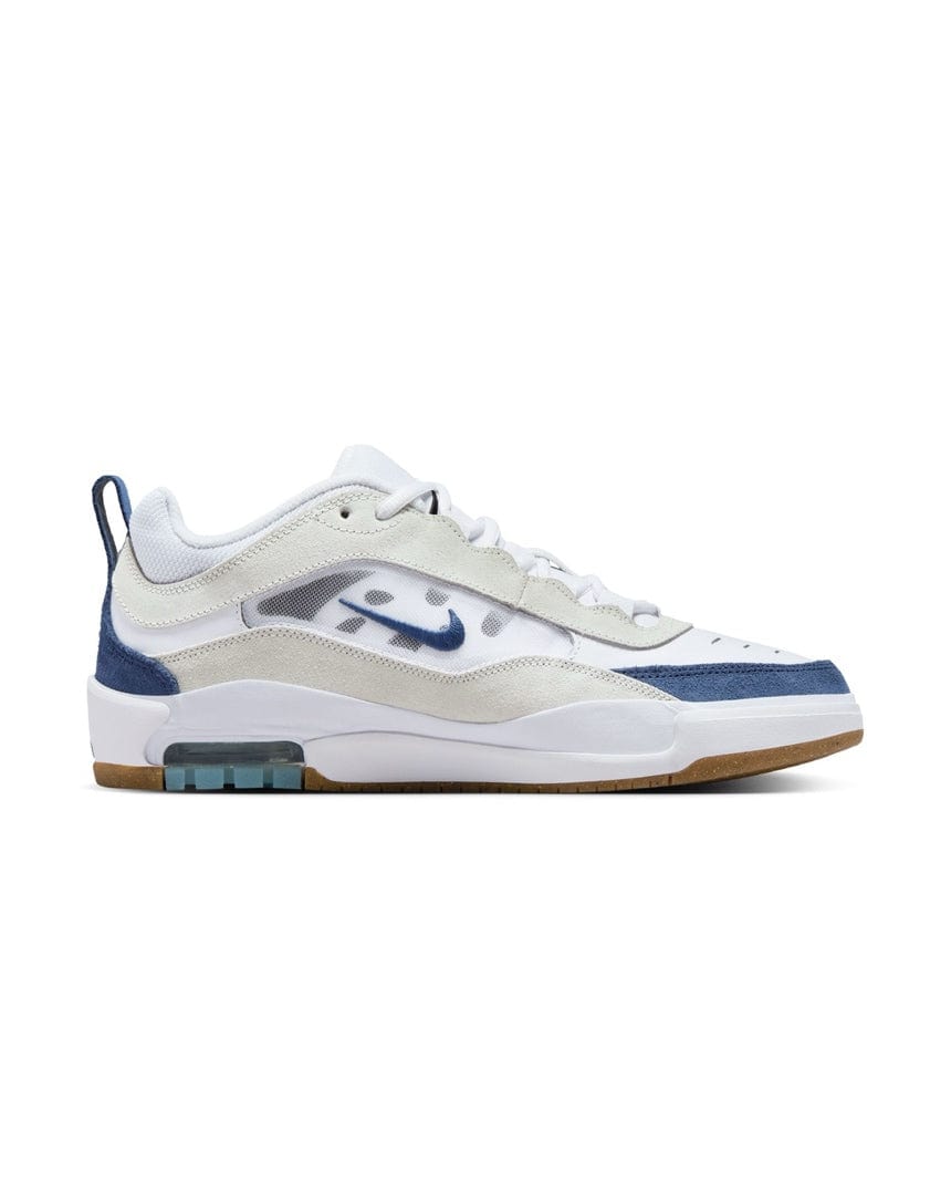 Nike SB Air Max Ishod - White / Navy - FB2393 102 - 0196975121786