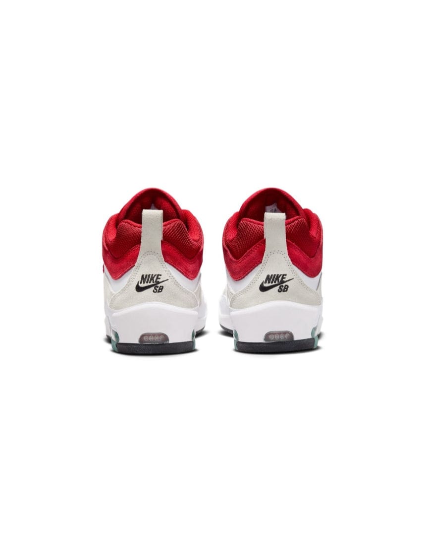 Nike SB Air Max Ishod - White / Varsity Red -Summit White - -