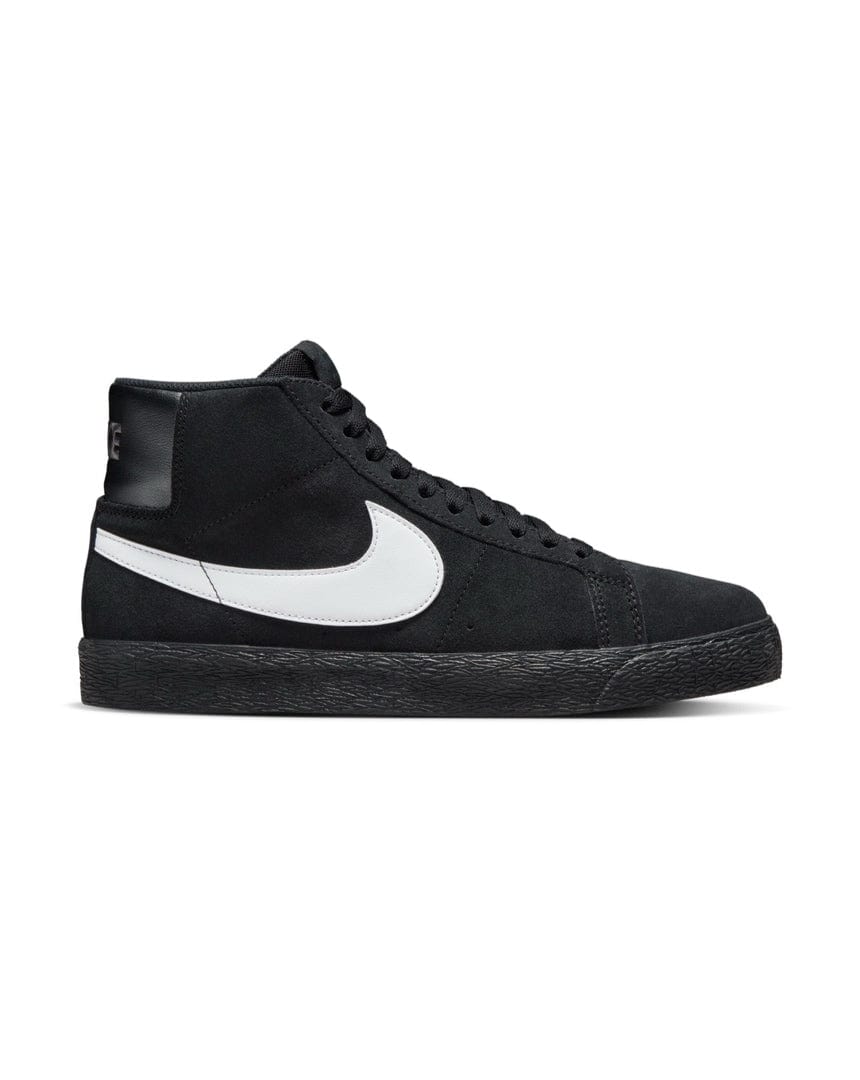 Nike SB Blazer Mid - Black / White-Black - 864349 007 - 194955876701