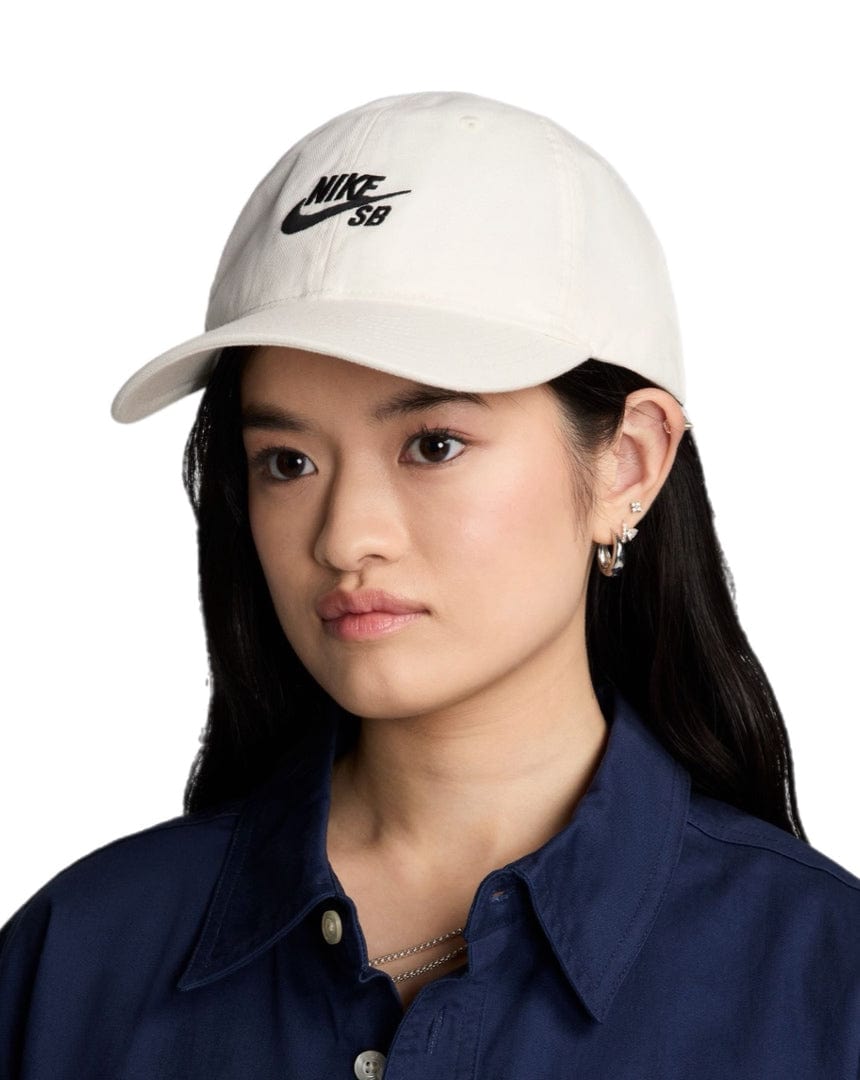 Nike SB Club Cap - Sail / Black - HF7278 133 - 0197594906013