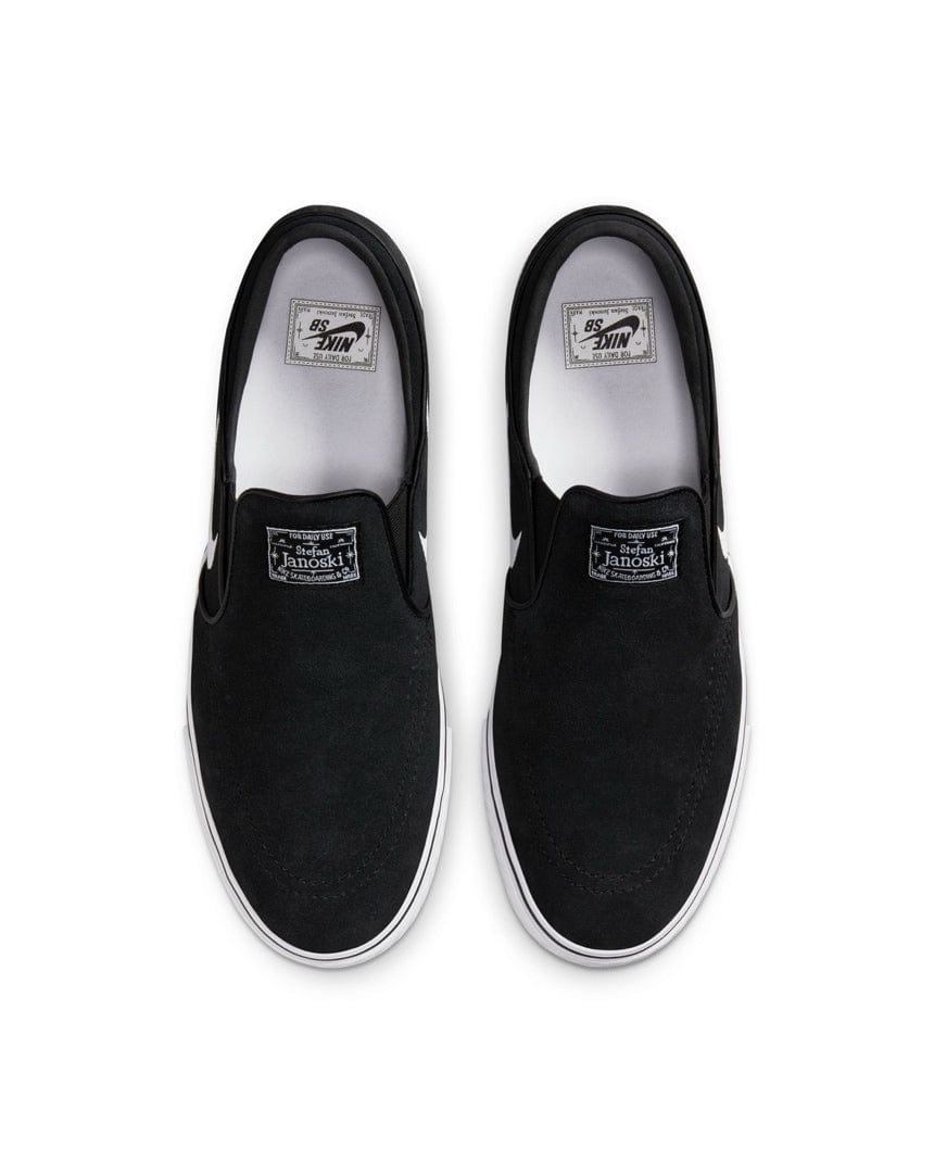 Nike SB Janoski+ Slip - Black / White - -