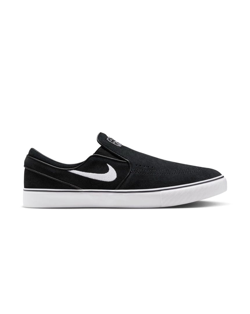 Nike SB Janoski+ Slip - Black / White - FN5893 001 - 196977939365