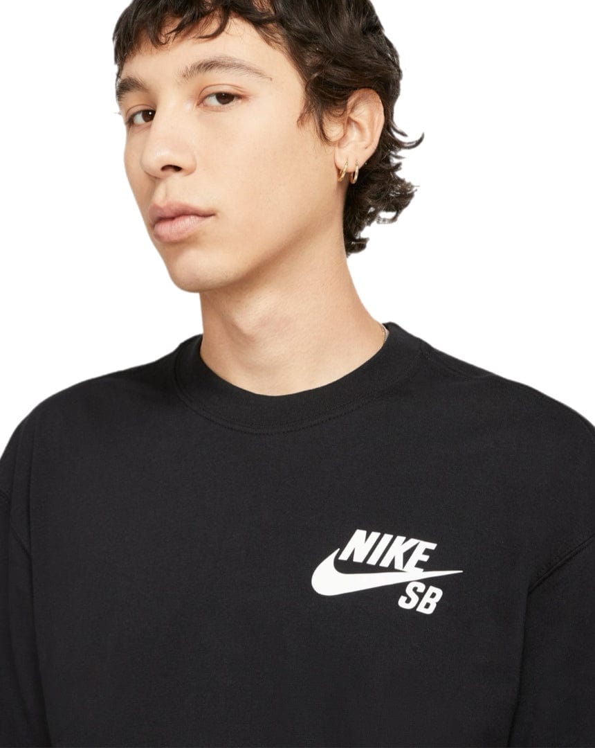Nike SB Logo Tee - Black - -