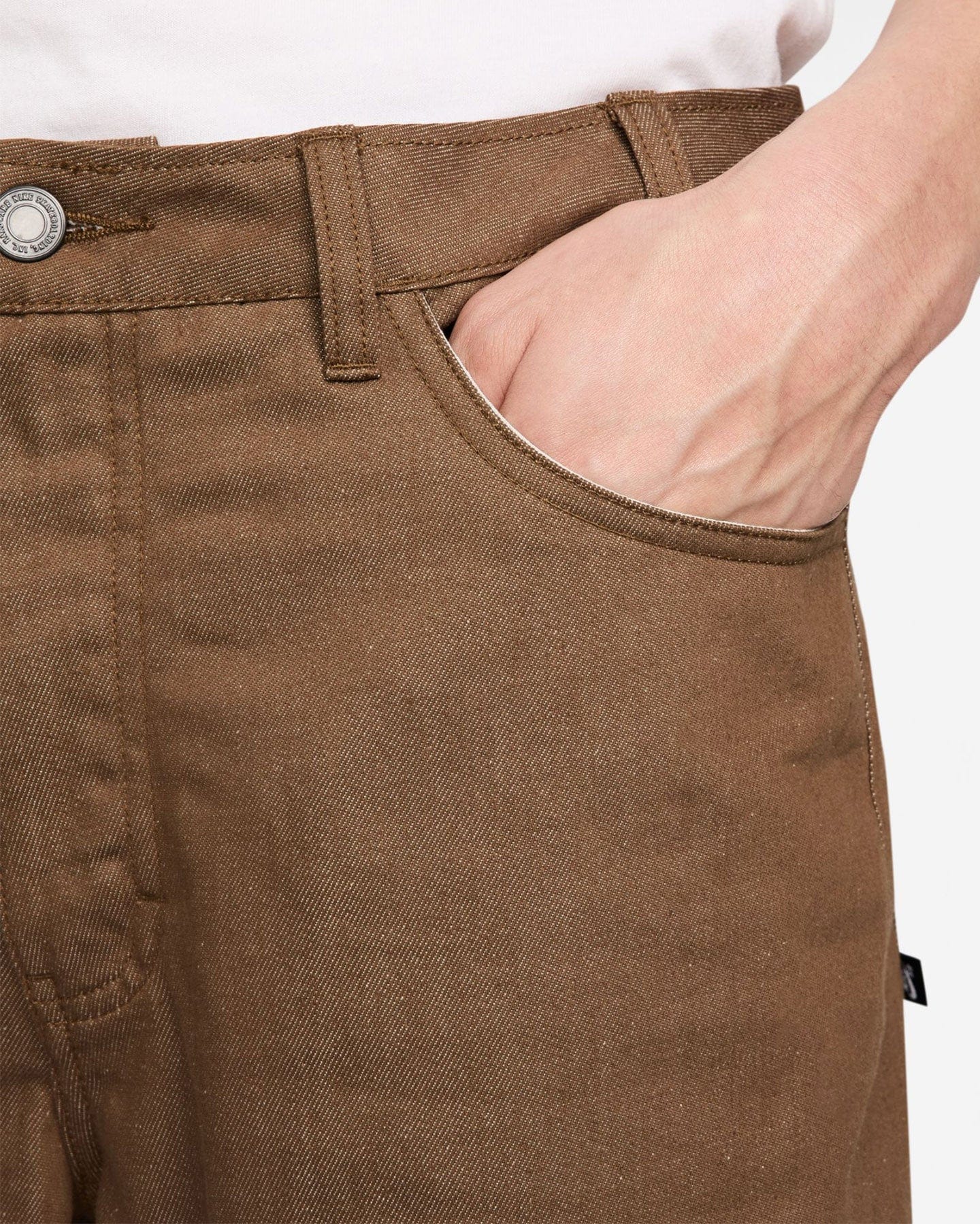 Nike SB Loose Denim Pants - Mosswood Brown - -