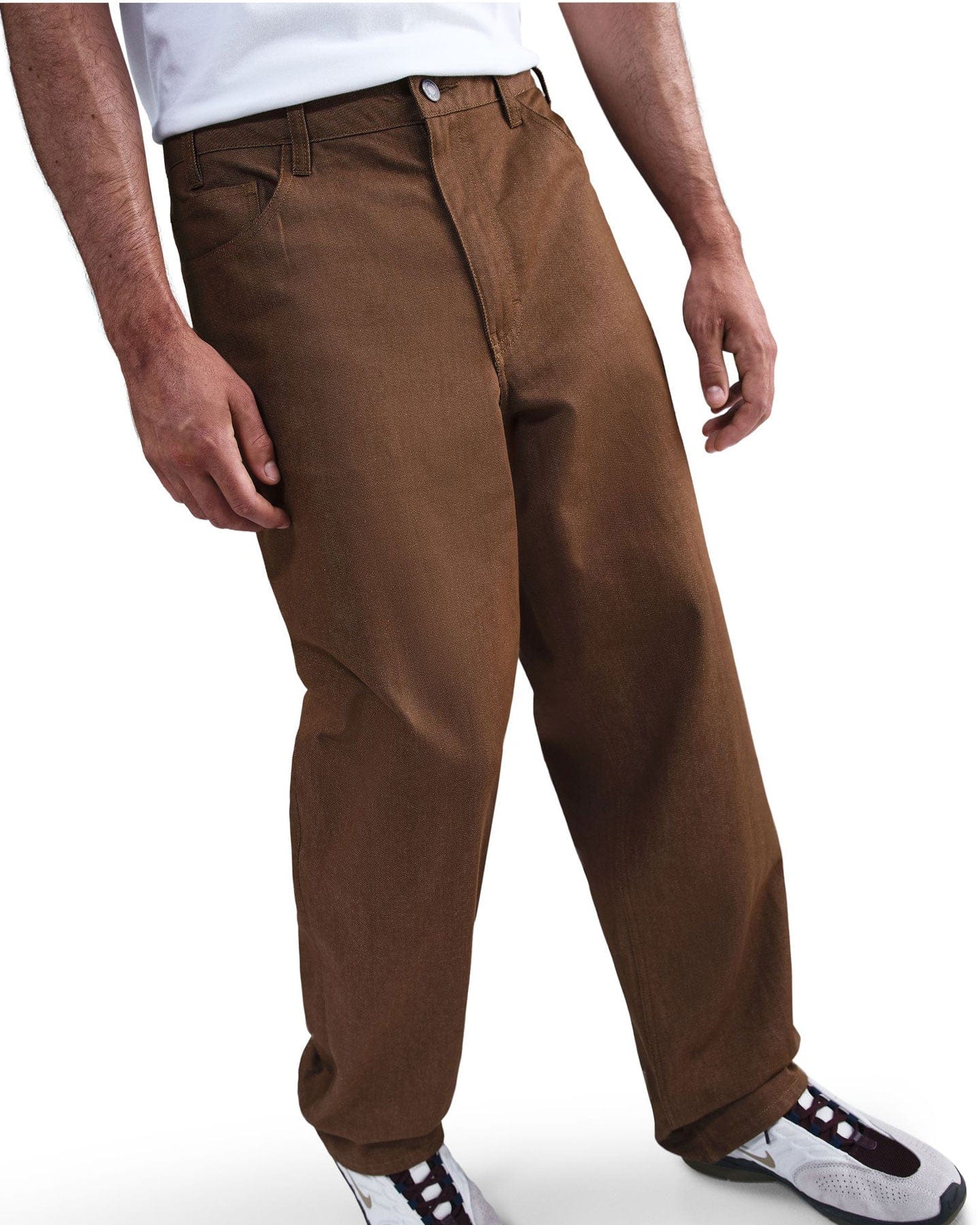 Nike SB Loose Denim Pants - Mosswood Brown - -