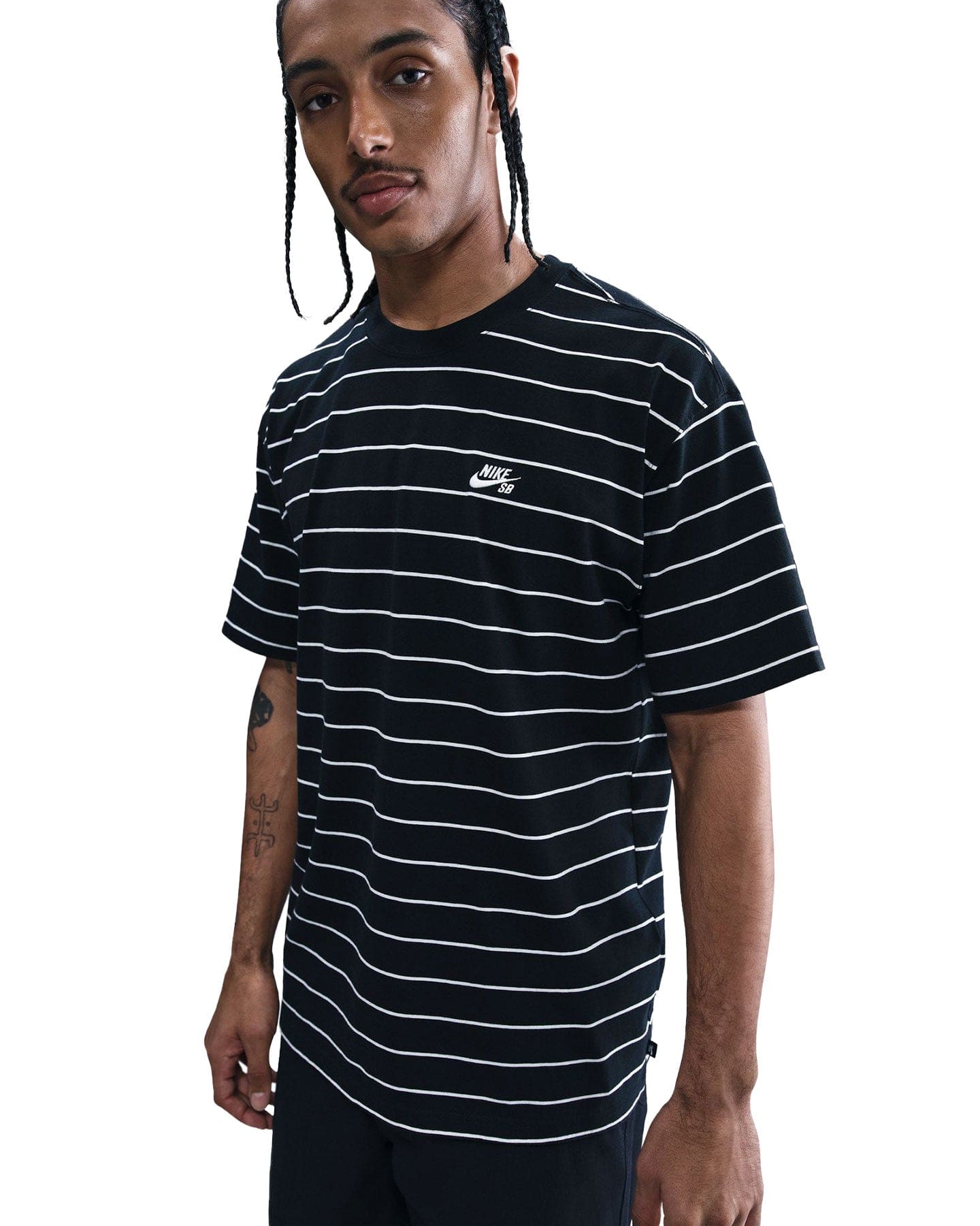 Nike SB M90 Stripe Tee - Black - HJ0812 010 - 197862556292