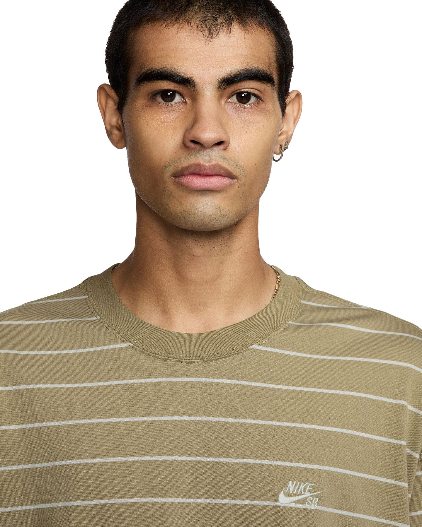 Nike SB M90 Stripe Tee - Parachute Beige - -
