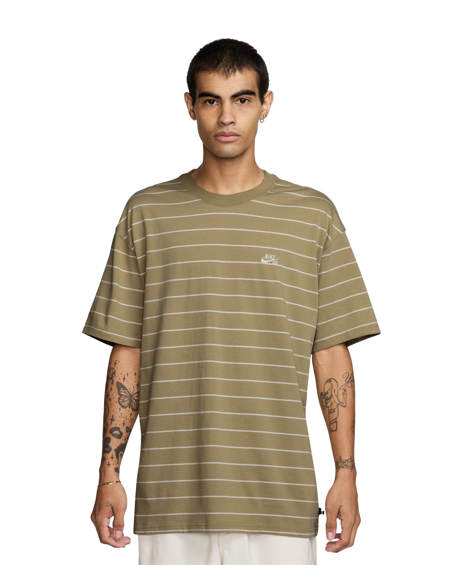 Nike SB M90 Stripe Tee - Parachute Beige - HJ0812 297 - 197862375589