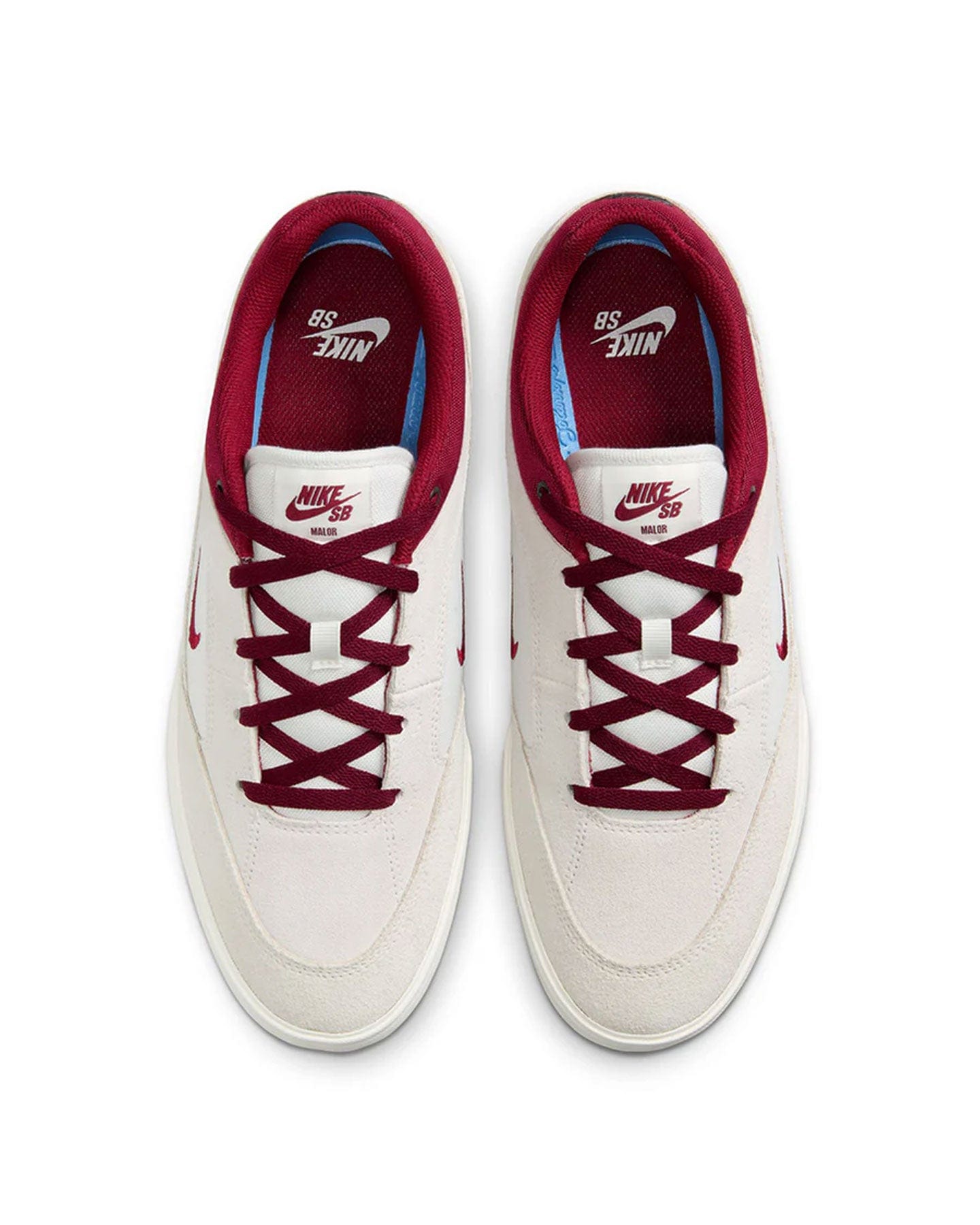 Nike SB Malor - Summit White / Team Red - -