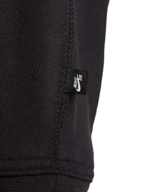 Nike SB Pull Over Essential Fleece - Black / White - -