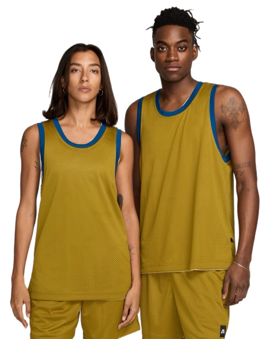 Nike SB Reversible Basketball Jersey - Saturn Gold / Bronzine - -