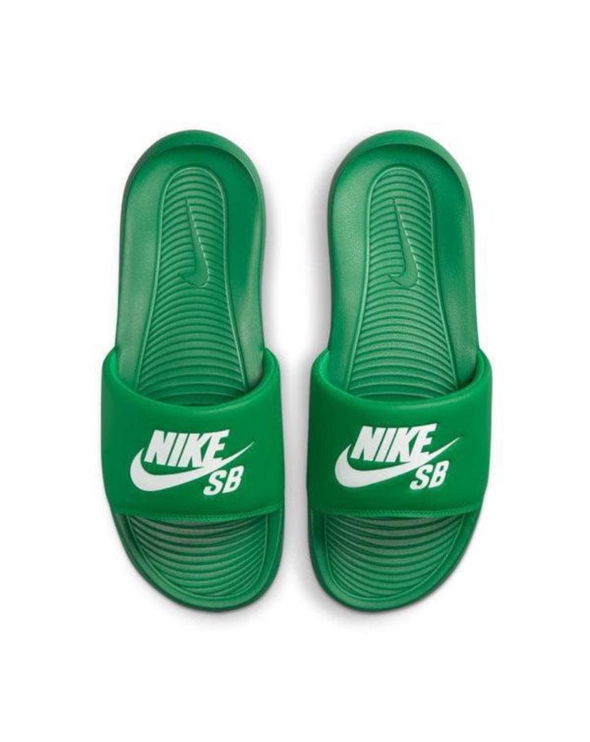 Nike SB Victori Slide SB - Lucky Green / White - -