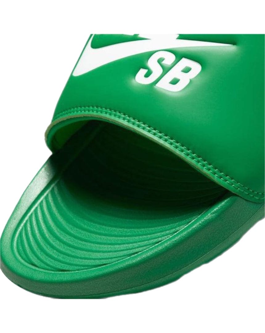 Nike SB Victori Slide SB - Lucky Green / White - -