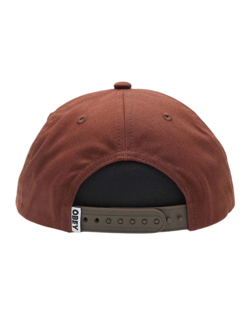 Obey Buzz Low Profile 6 Panel Snapback - Sepia - 100580329 - 193259797897