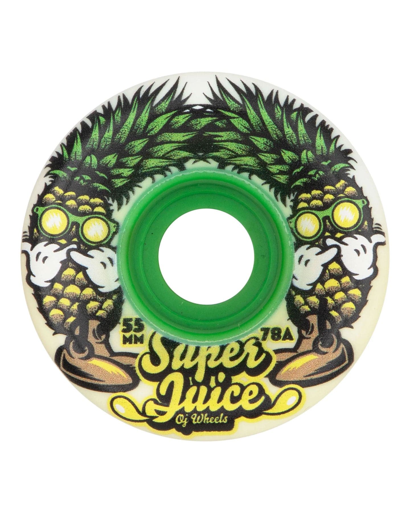 OJ Mini Super Juice 78a Wheels - Pina Colada - 55mm - 22223345-156174 - 193172561742