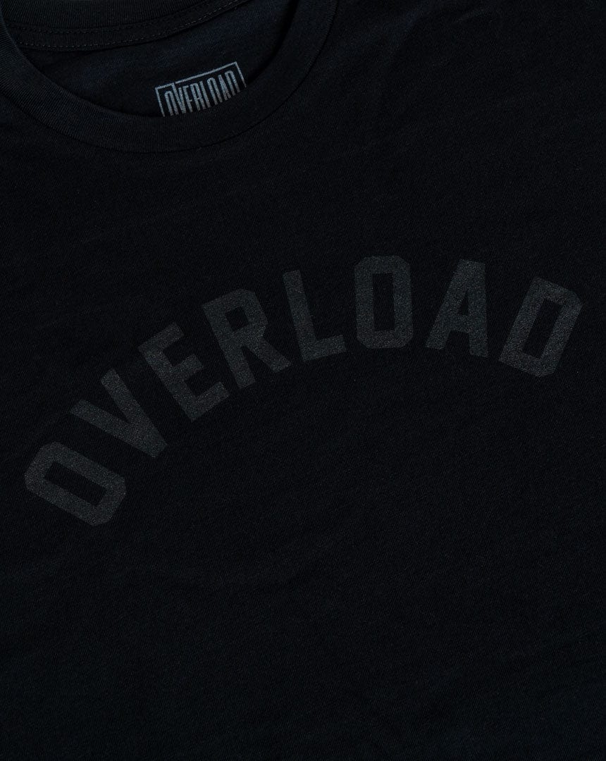 Overload Arched Tee - Black / Black - -