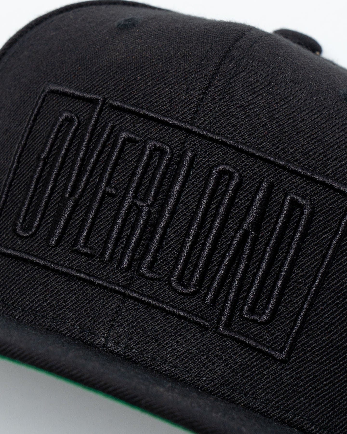 Overload Box Logo Snapback Hat - Black / Black - OLBXLGSNPBLKBLK - 60660471