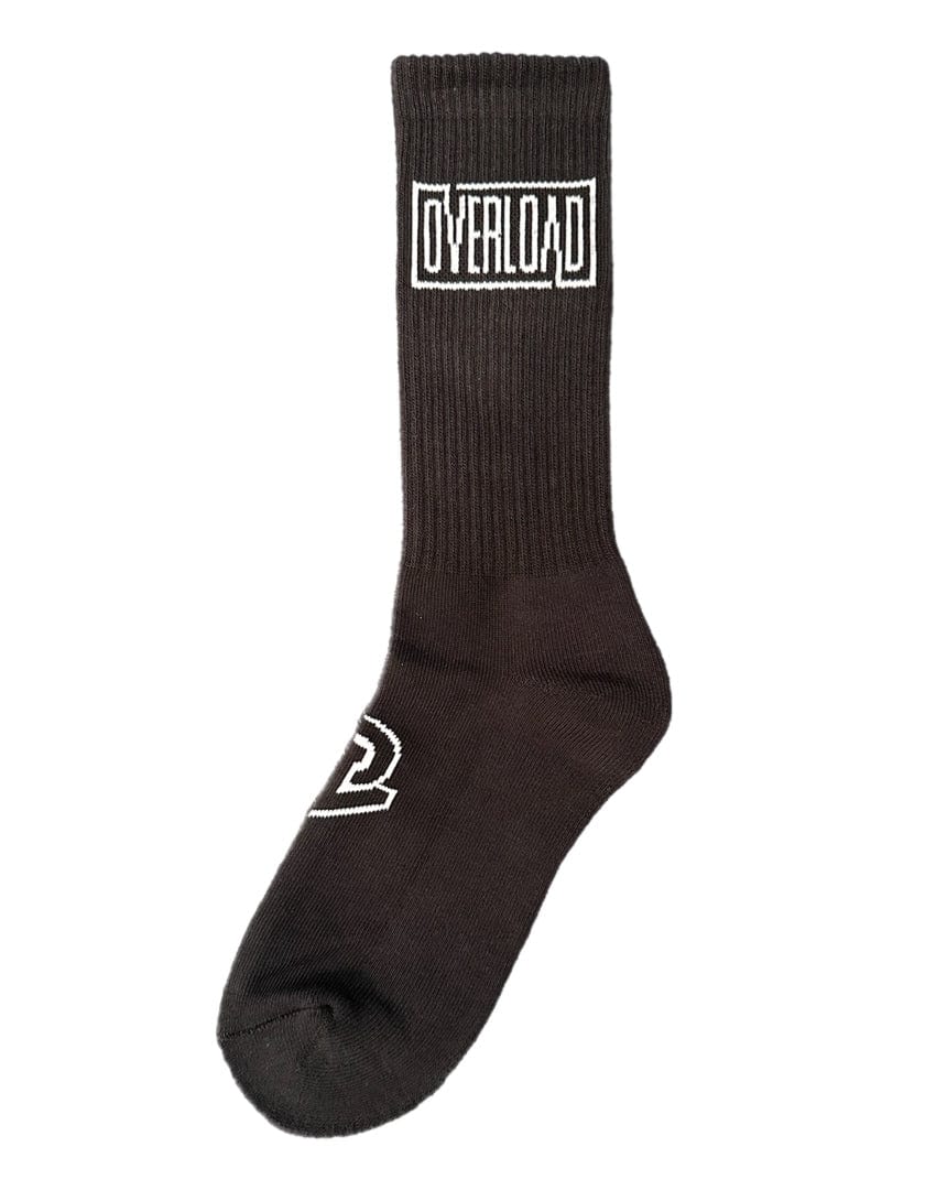 Overload Box Logo Socks - Black - - 07521271