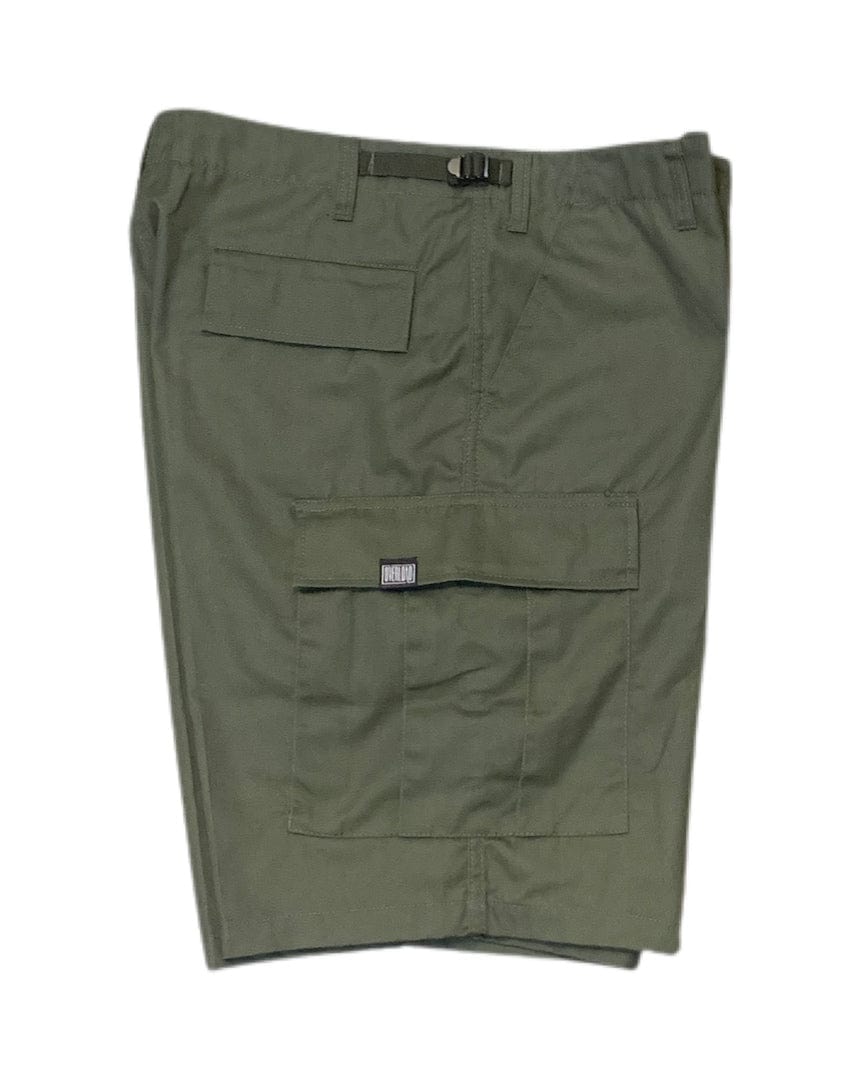 Overload Cargo Shorts - Olive - -